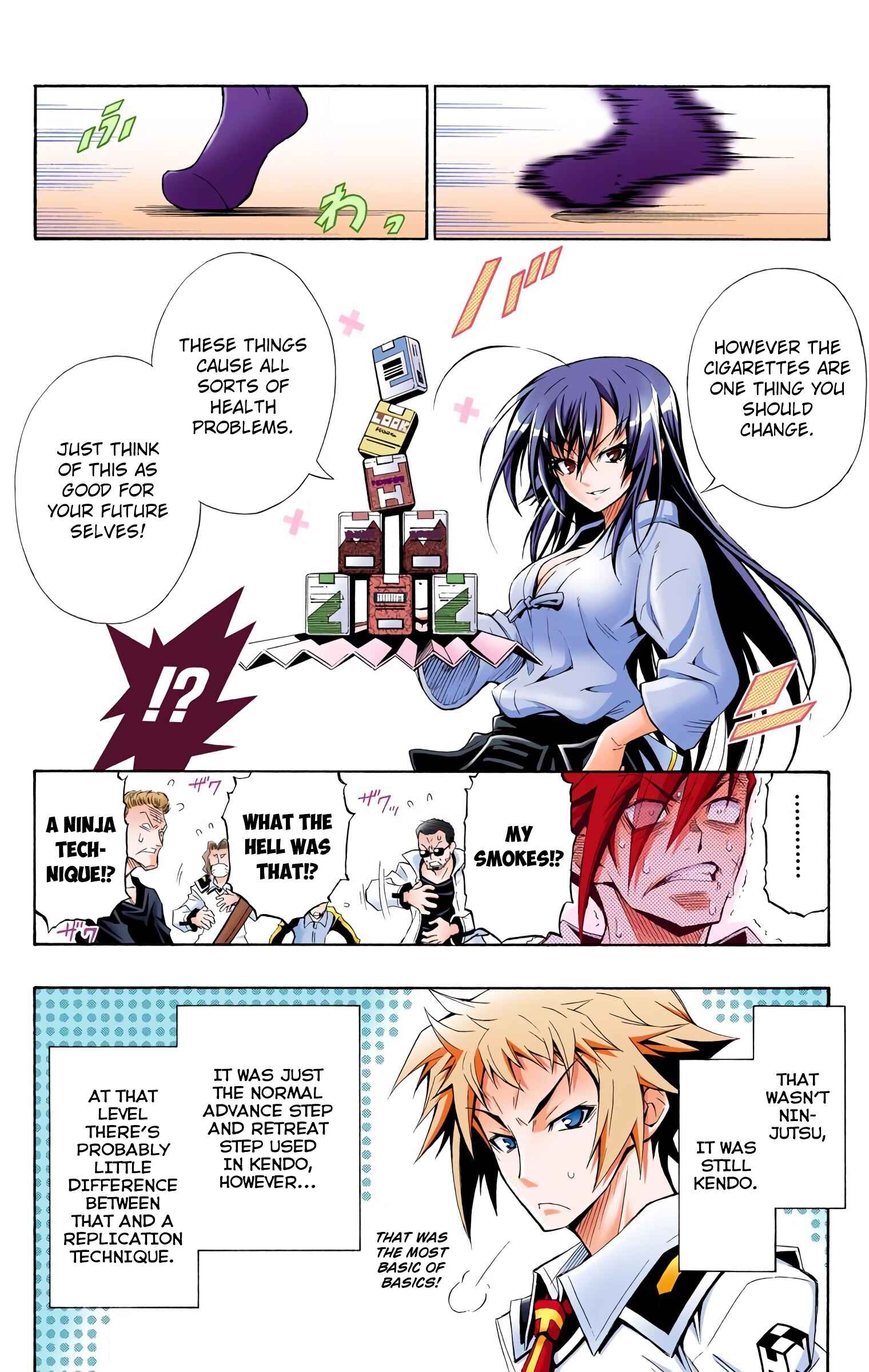 Page 22 Chapter 1 Medaka Box (Official Colored)