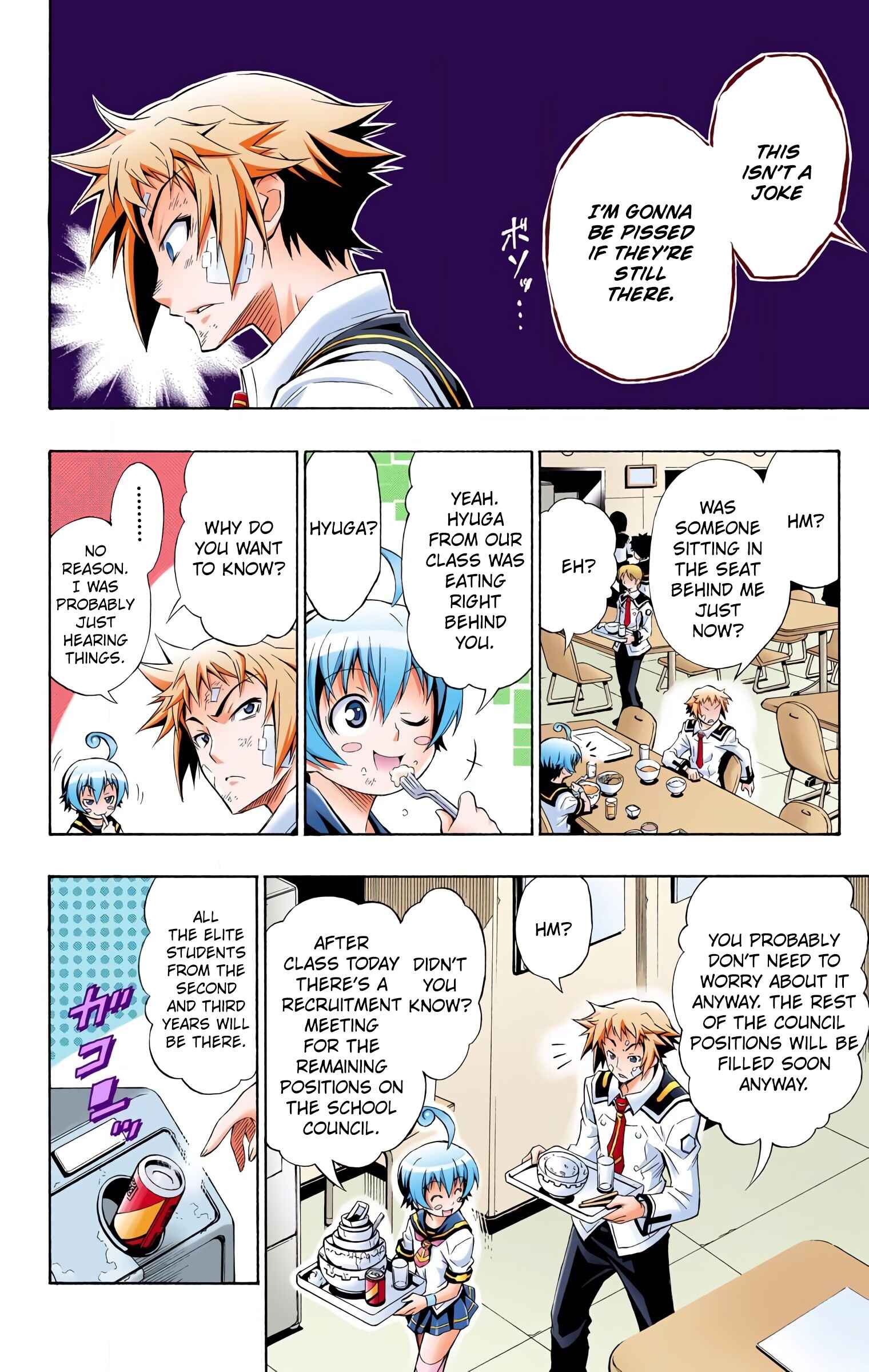 Page 28 Chapter 1 Medaka Box (Official Colored)