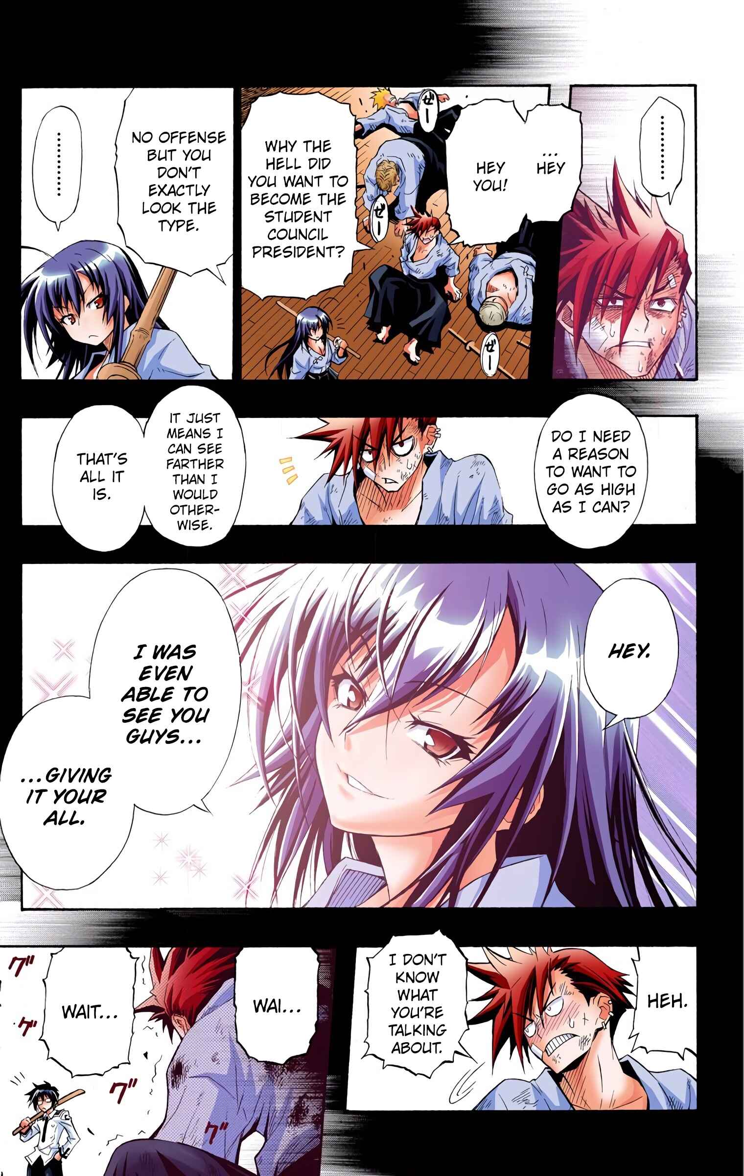 Page 43 Chapter 1 Medaka Box (Official Colored)