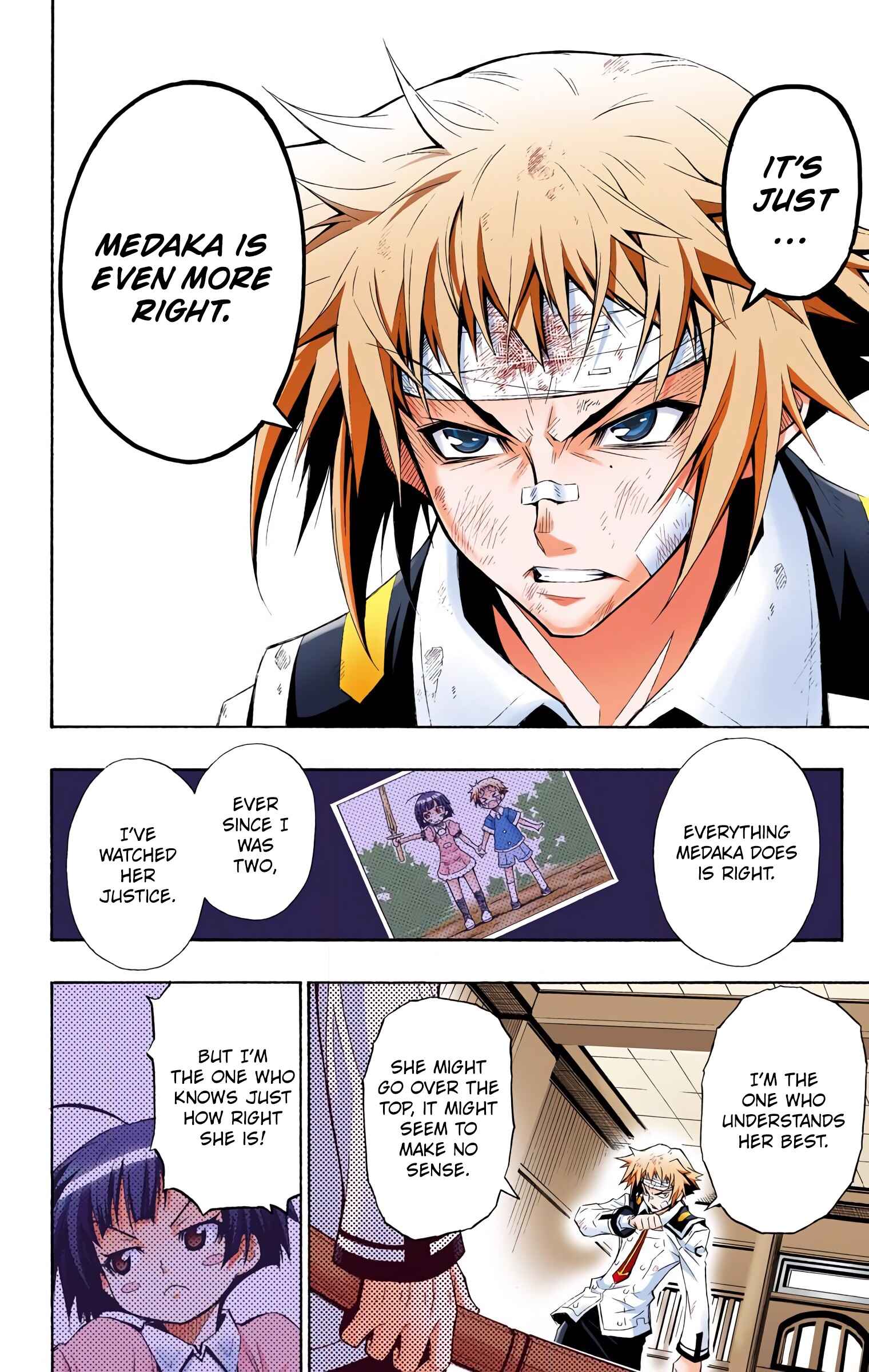 Page 46 Chapter 1 Medaka Box (Official Colored)