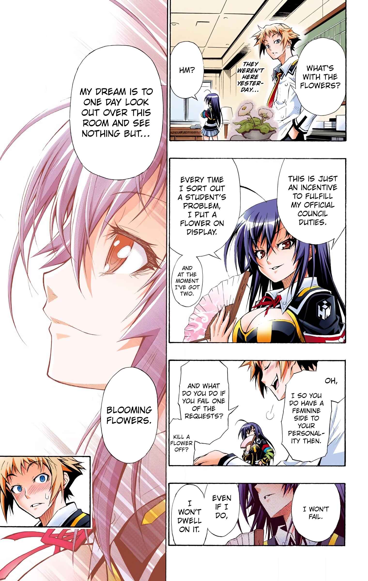 Page 54 Chapter 1 Medaka Box (Official Colored)