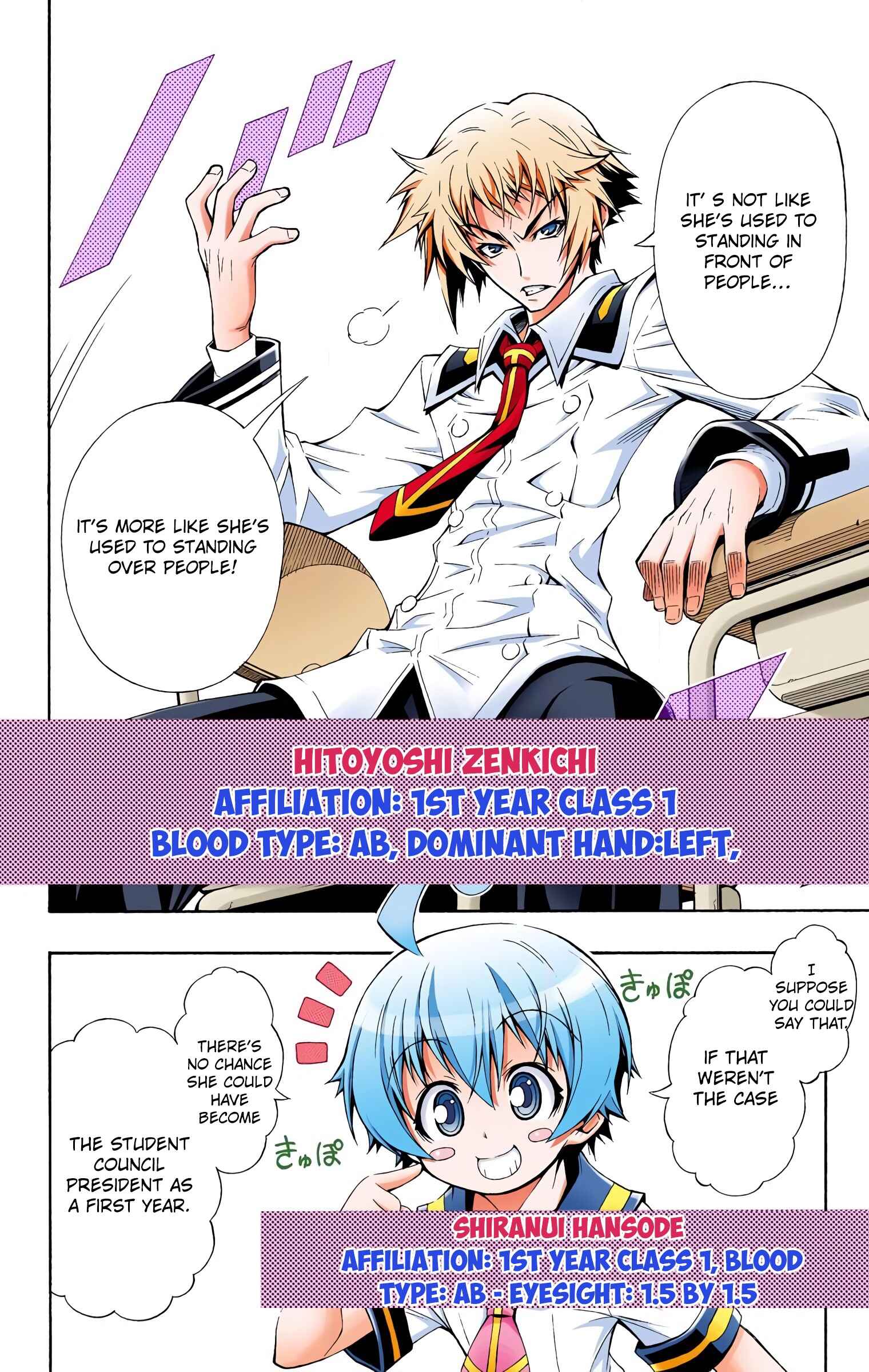 Page 7 Chapter 1 Medaka Box (Official Colored)