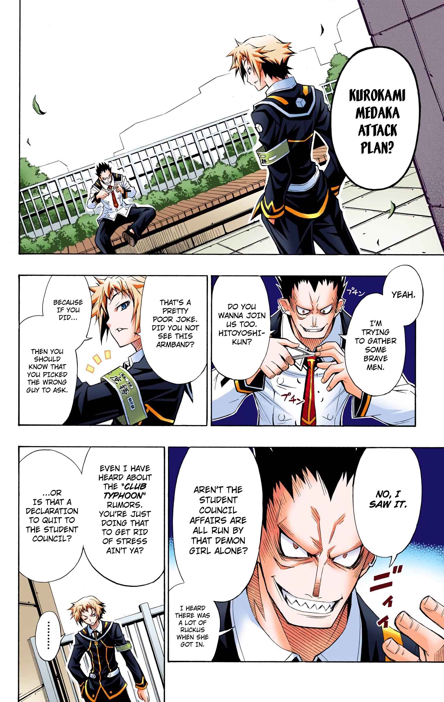 Page 8 Chapter 4 Medaka Box (Official Colored)