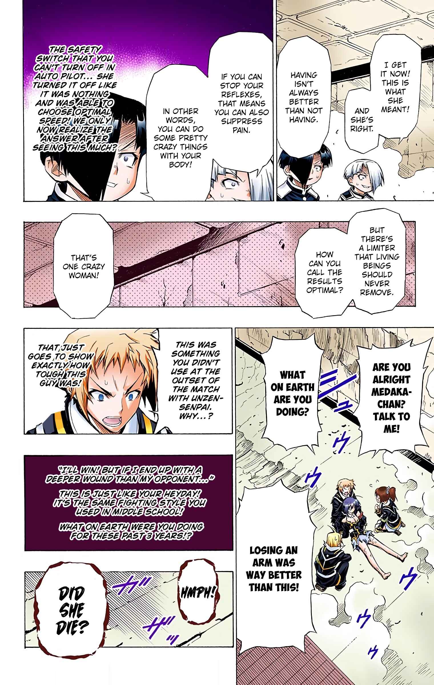 Page 17 Chapter 31 Medaka Box (Official Colored)