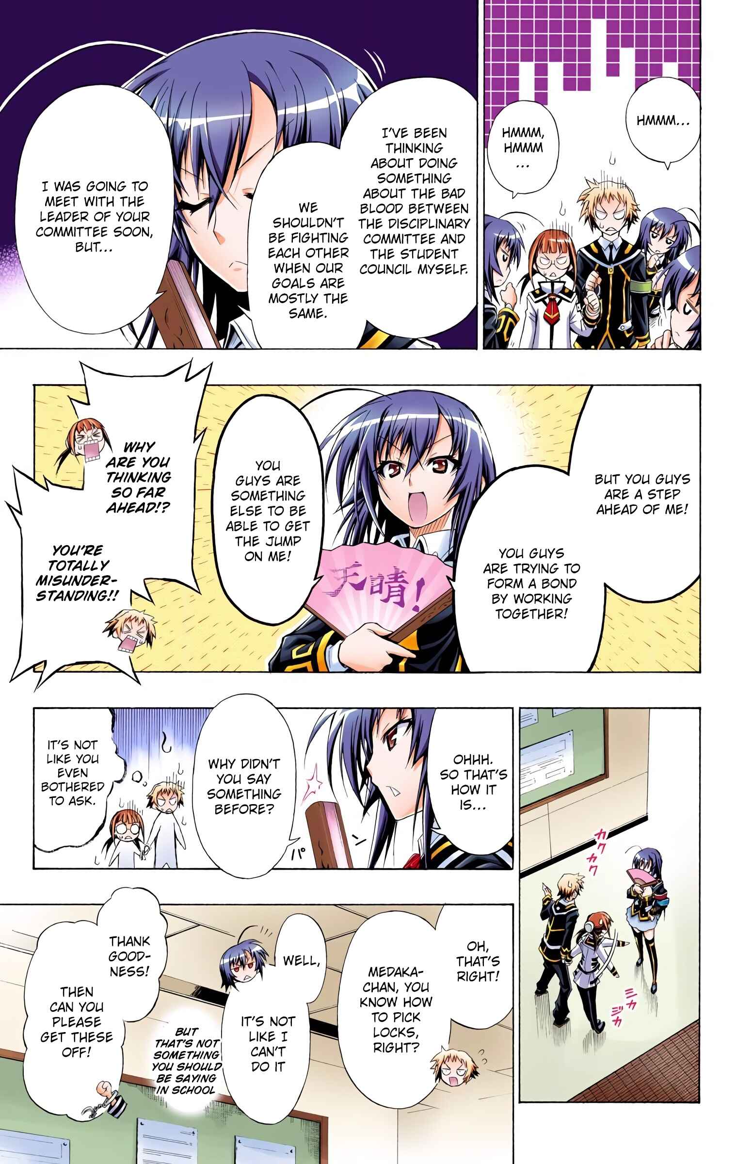 Page 9 Chapter 15 Medaka Box (Official Colored)