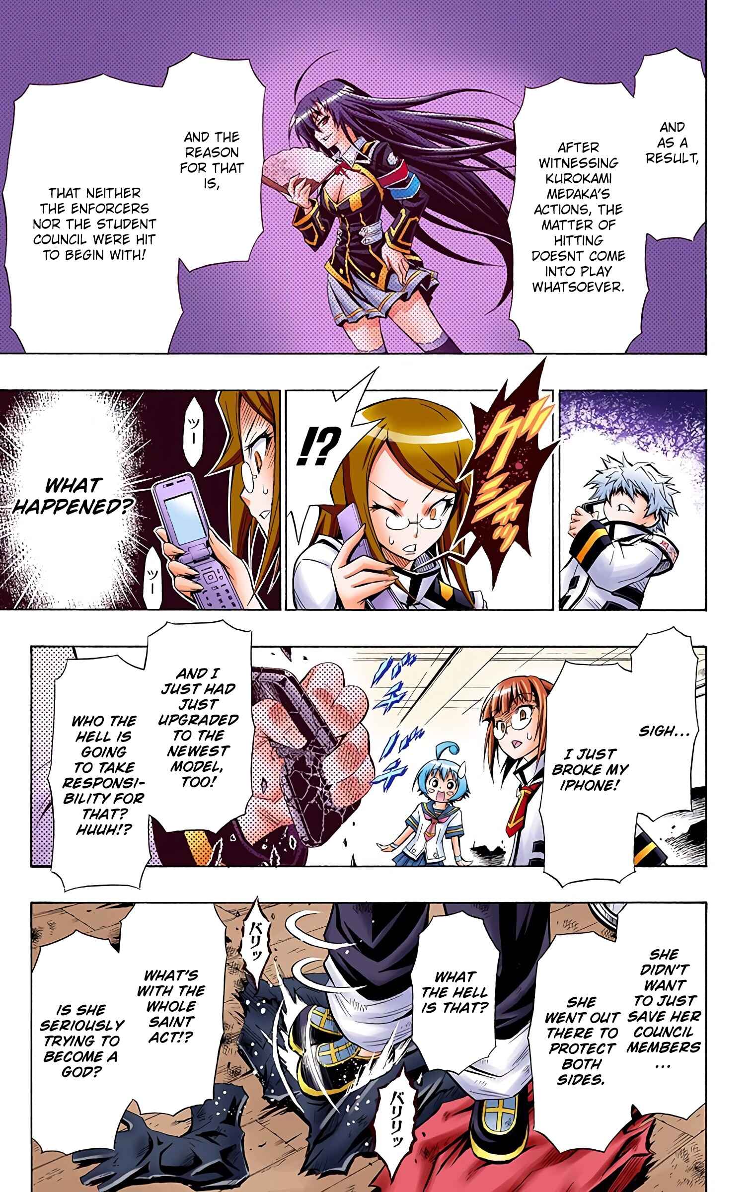 Page 5 Chapter 18 Medaka Box (Official Colored)