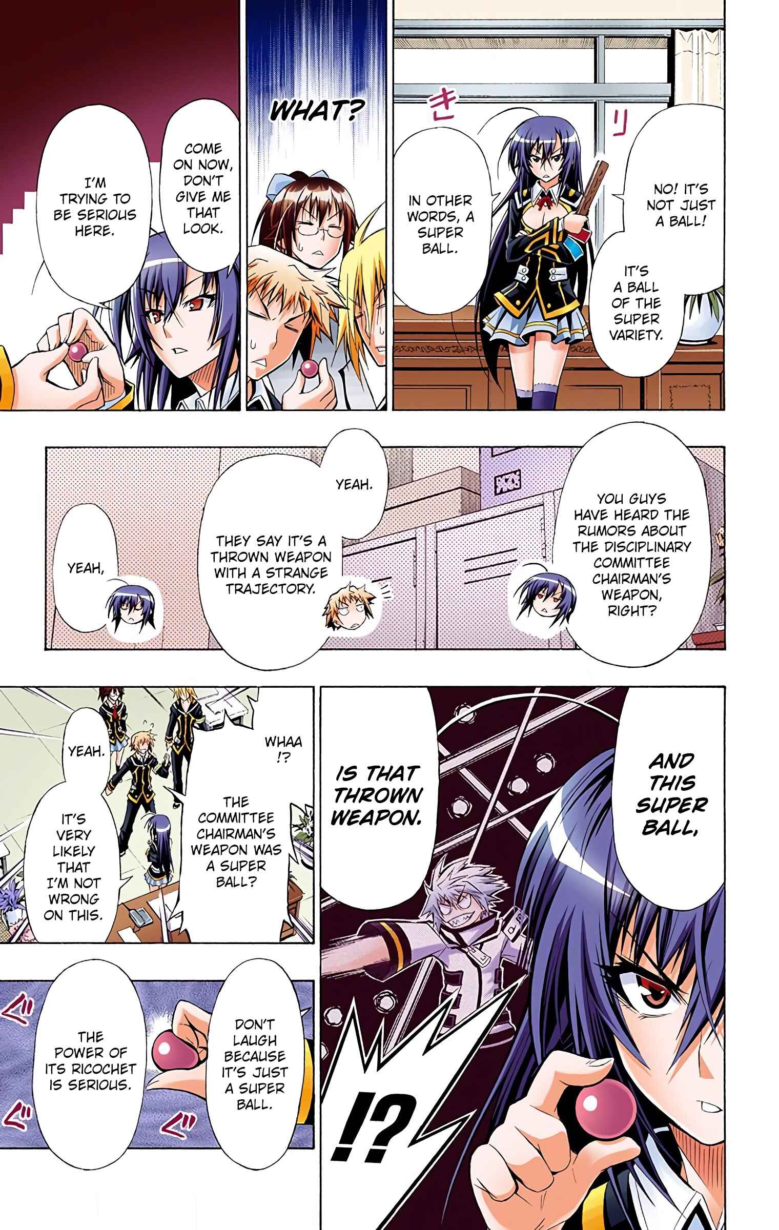 Page 9 Chapter 18 Medaka Box (Official Colored)