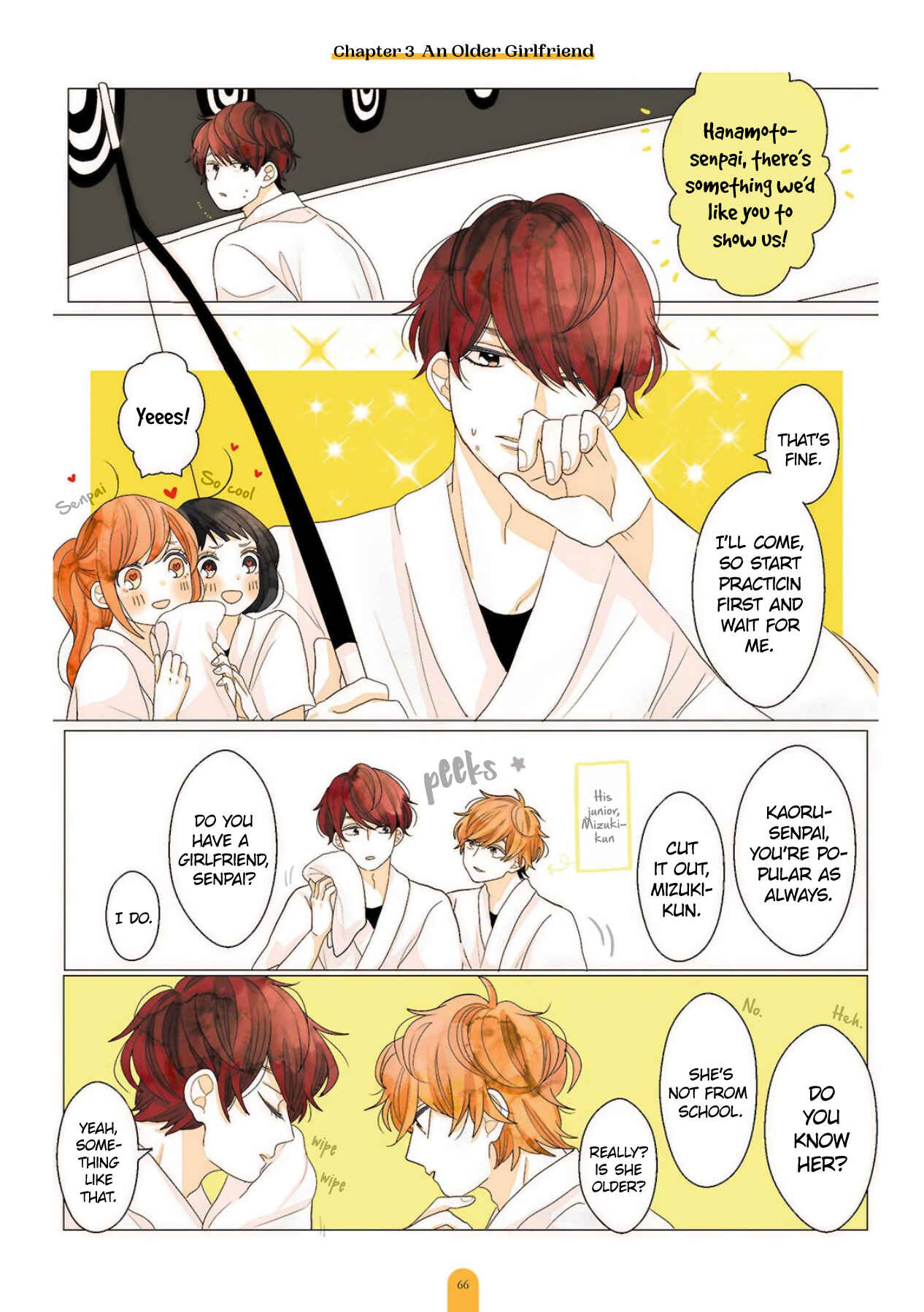 Page 10 Chapter 3 Kimi ga Tsurarete Warau kara