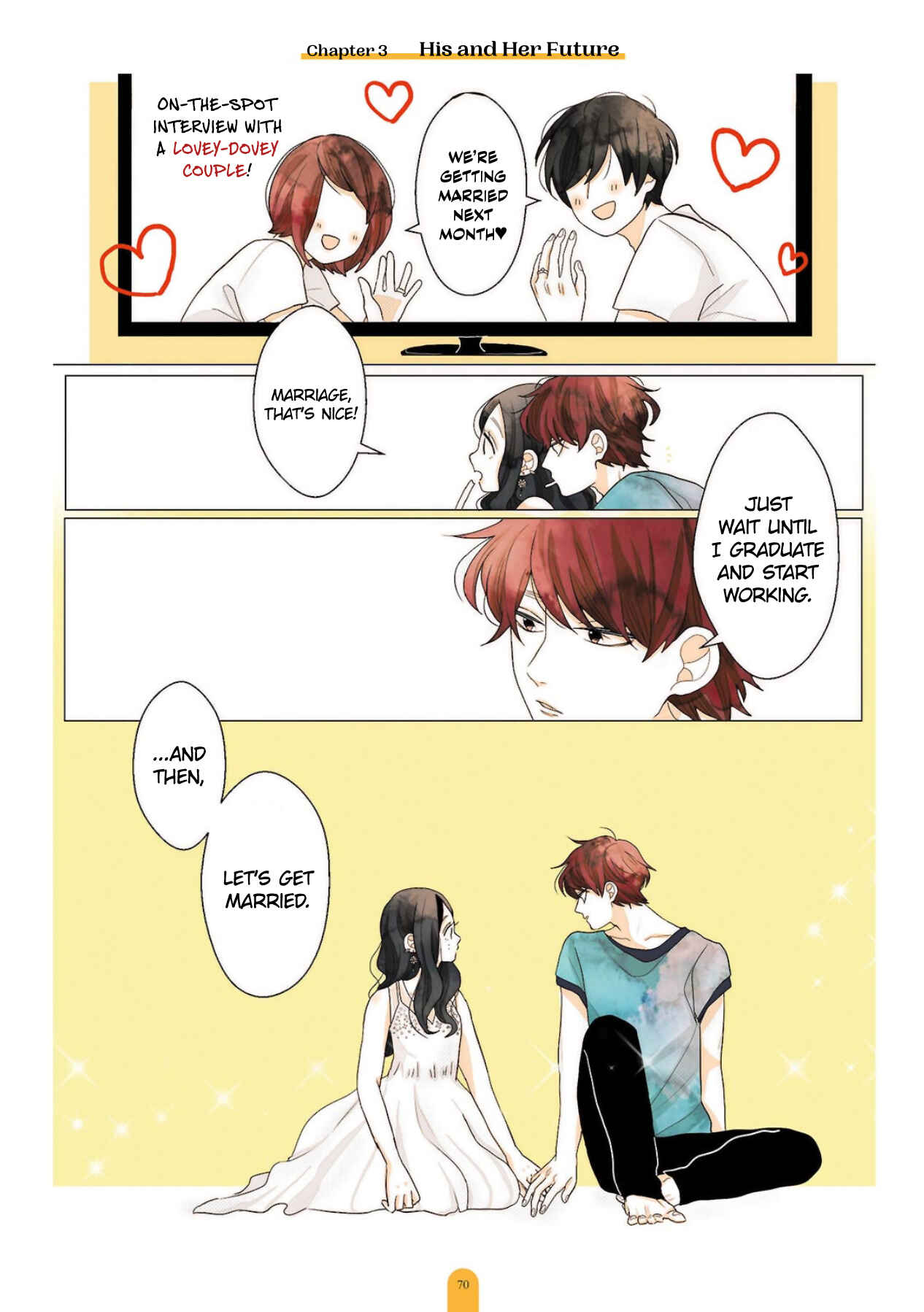 Page 14 Chapter 3 Kimi ga Tsurarete Warau kara