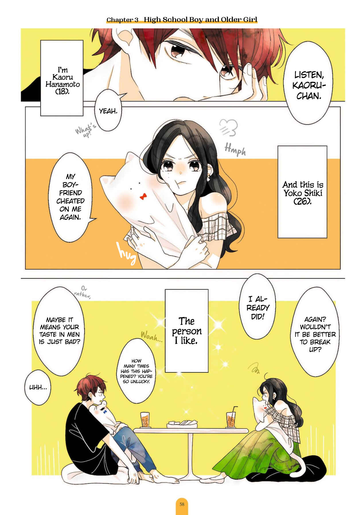Page 2 Chapter 3 Kimi ga Tsurarete Warau kara