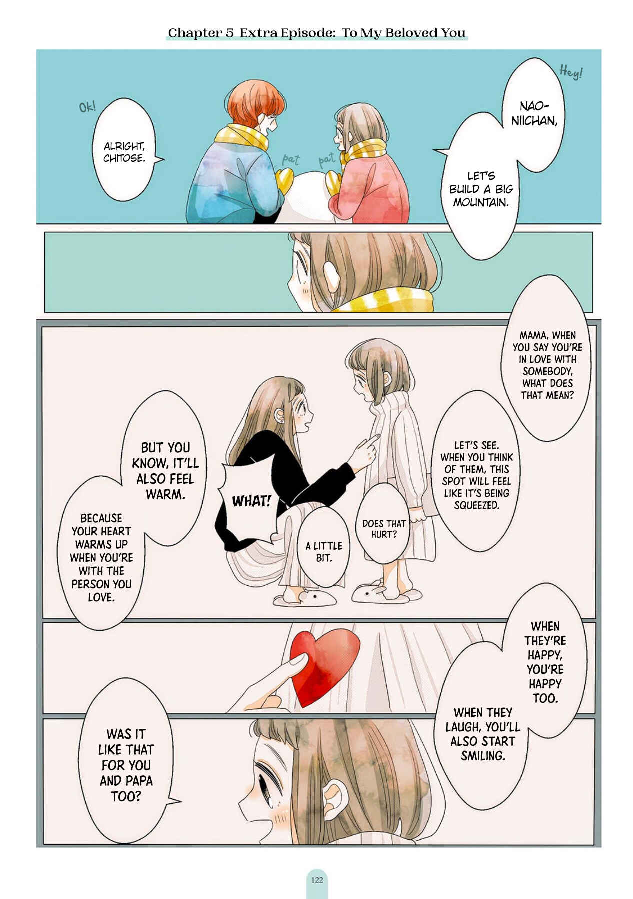 Page 1 Chapter 5.5 Kimi ga Tsurarete Warau kara