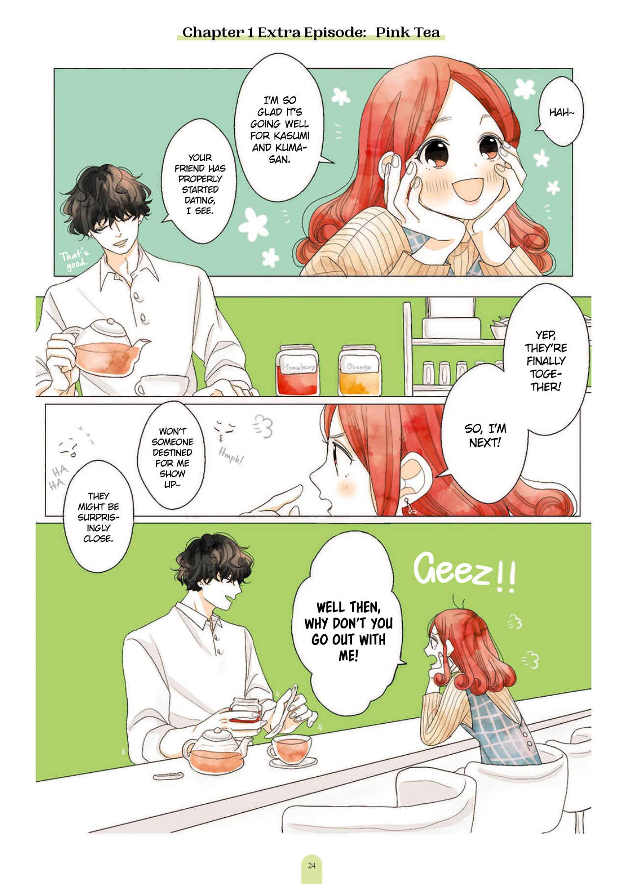 Page 1 Chapter 1.5 Kimi ga Tsurarete Warau kara