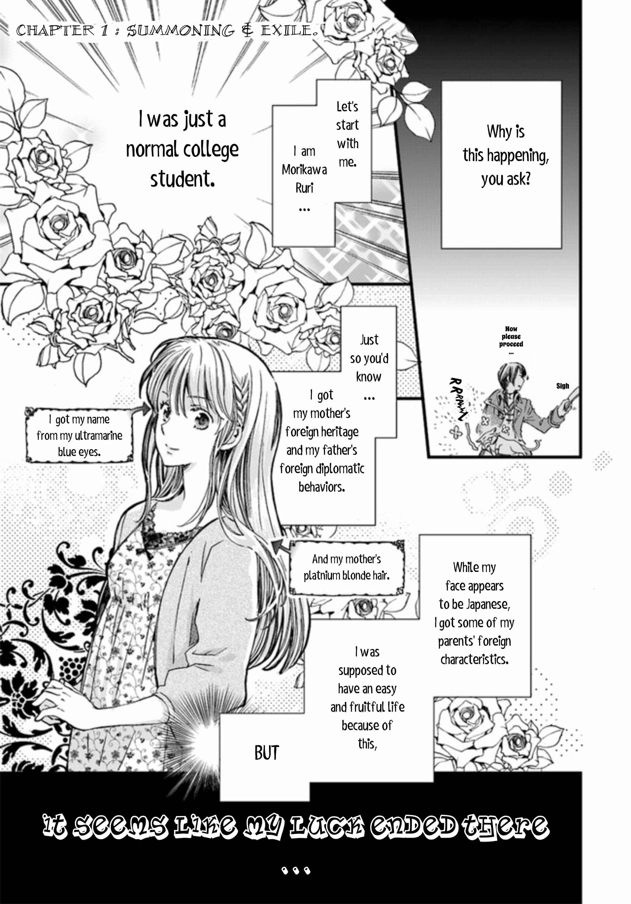 Page 3 Chapter 1.1 Fukushuu wo Chikatta Shironeko wa Ryuuou no Hiza no Ue de Damin wo Musaboru