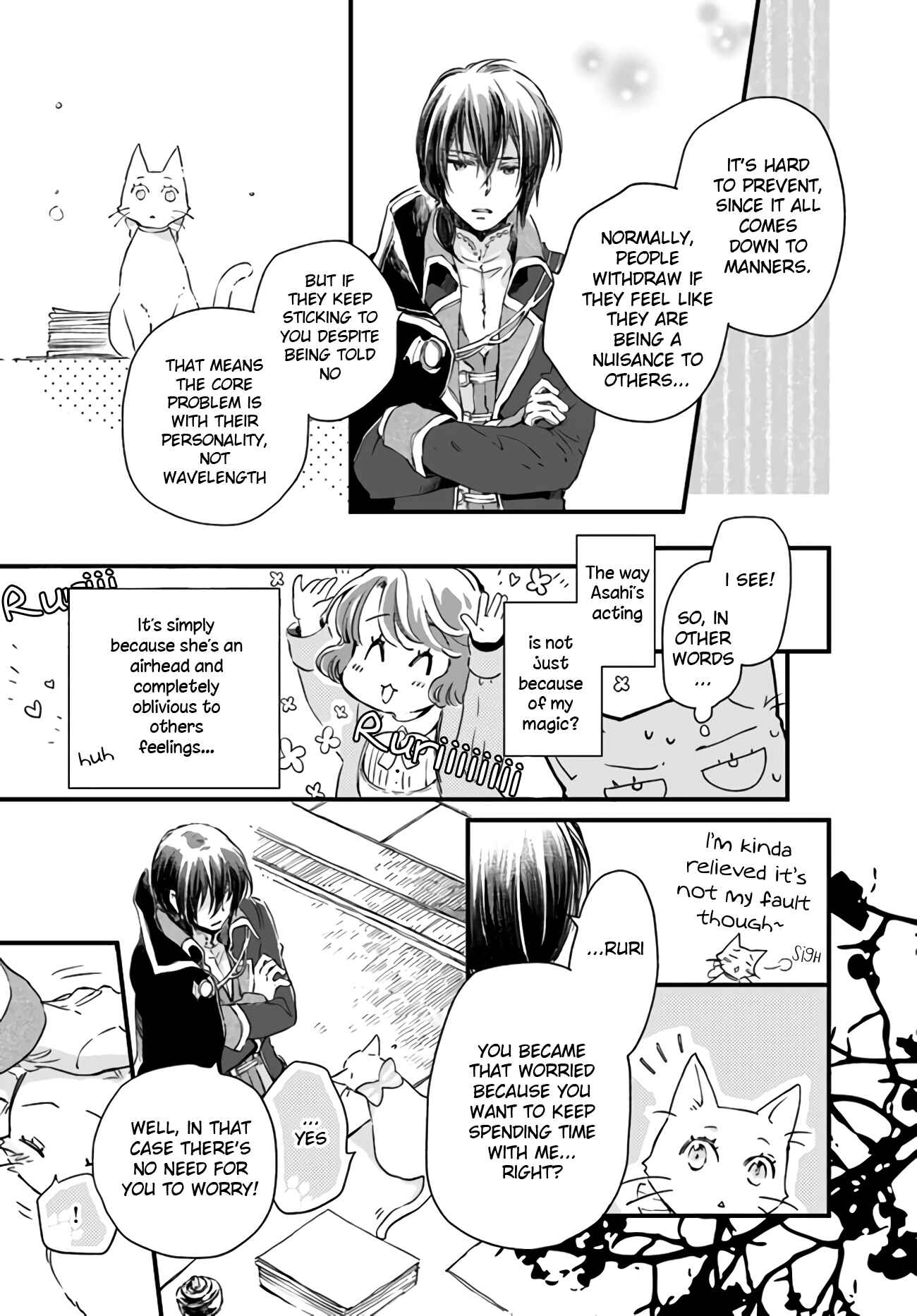 Page 4 Chapter 9.3 Fukushuu wo Chikatta Shironeko wa Ryuuou no Hiza no Ue de Damin wo Musaboru