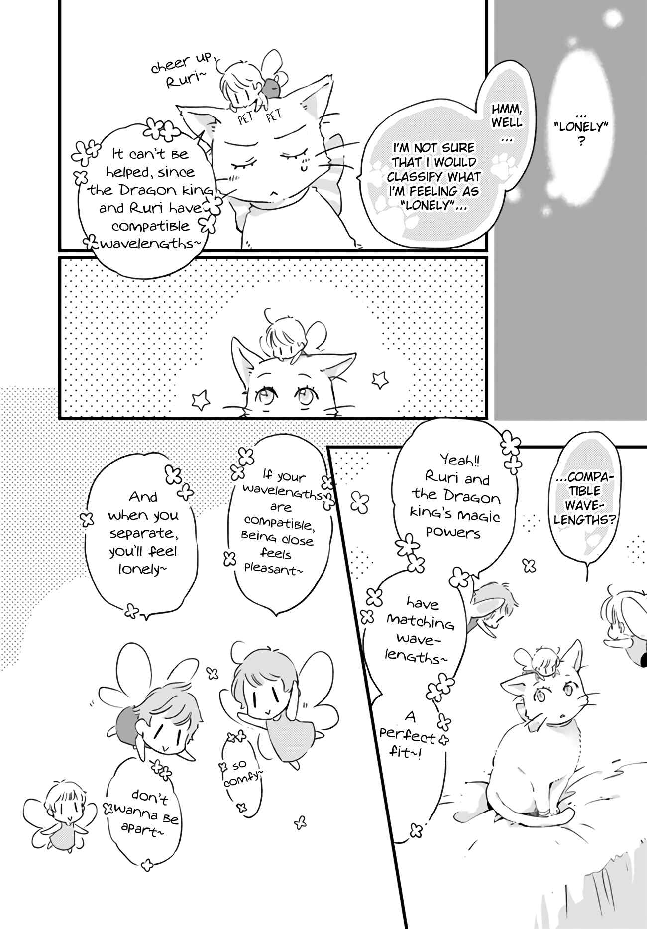 Page 7 Chapter 9.1 Fukushuu wo Chikatta Shironeko wa Ryuuou no Hiza no Ue de Damin wo Musaboru