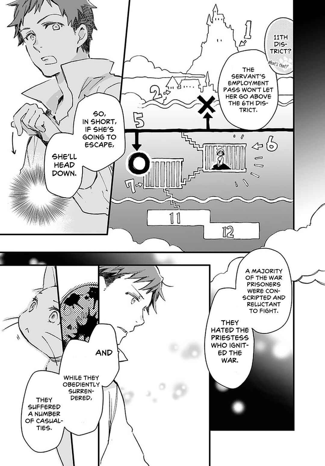 Page 11 Chapter 20 Fukushuu wo Chikatta Shironeko wa Ryuuou no Hiza no Ue de Damin wo Musaboru