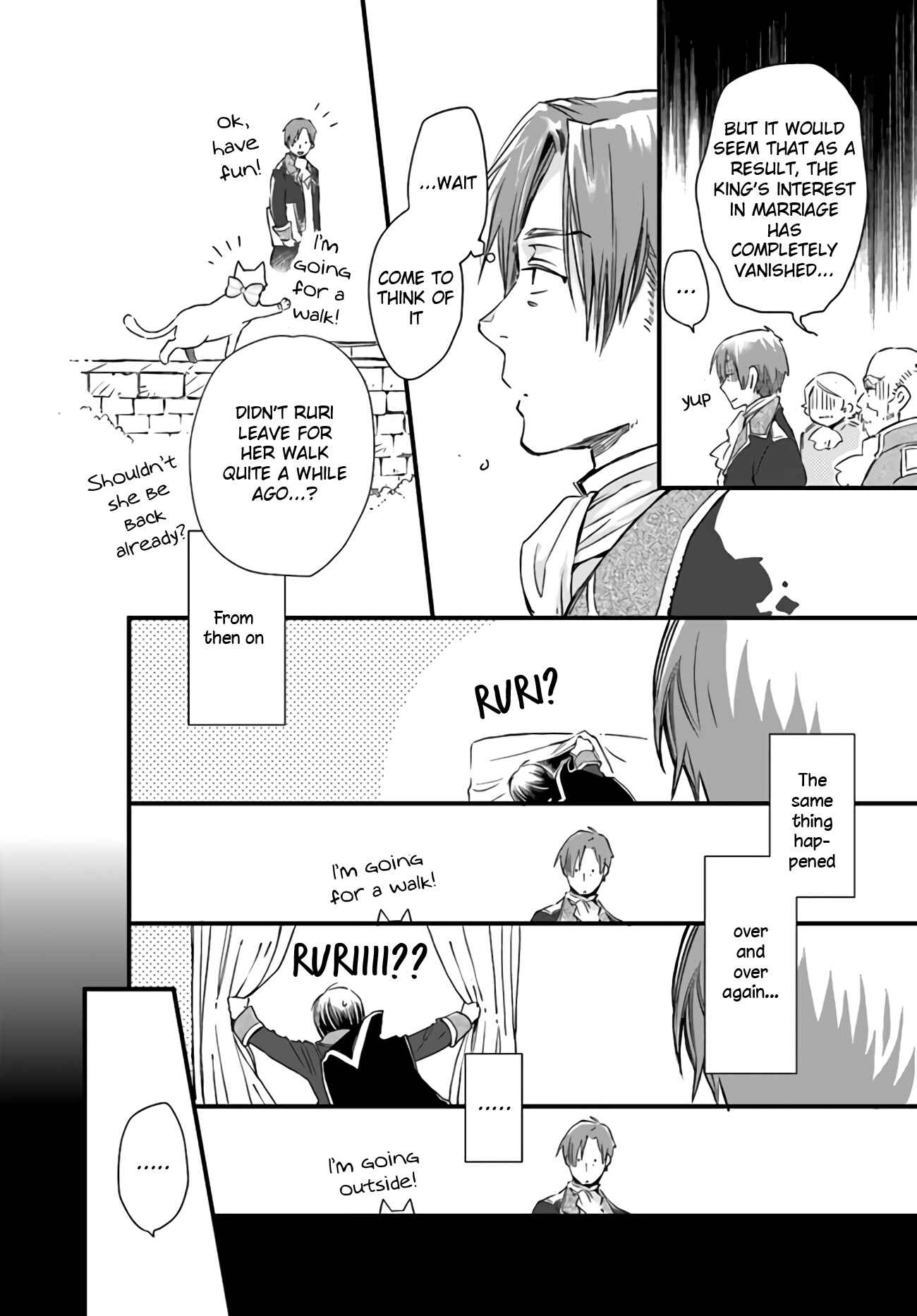Page 4 Chapter 9.2 Fukushuu wo Chikatta Shironeko wa Ryuuou no Hiza no Ue de Damin wo Musaboru