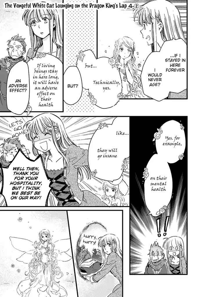 Page 2 Chapter 4.2 Fukushuu wo Chikatta Shironeko wa Ryuuou no Hiza no Ue de Damin wo Musaboru