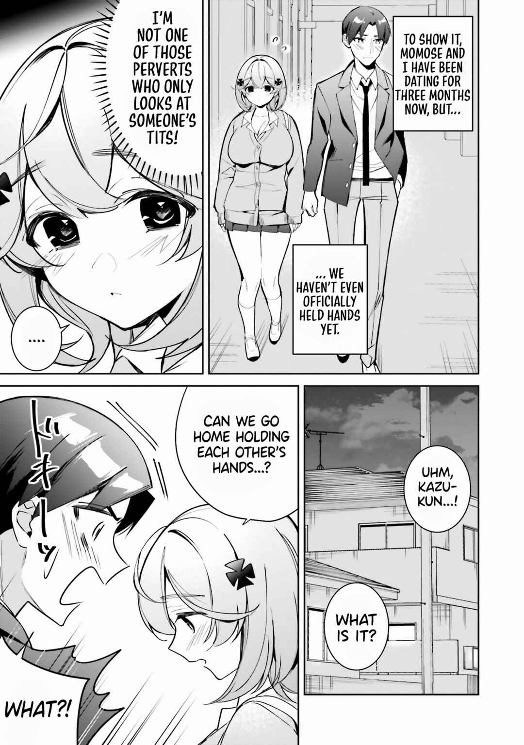 Page 6 Chapter 1 Boku no Kanojo ga Kyonyuu Dattara. Oppai Anthology Comic