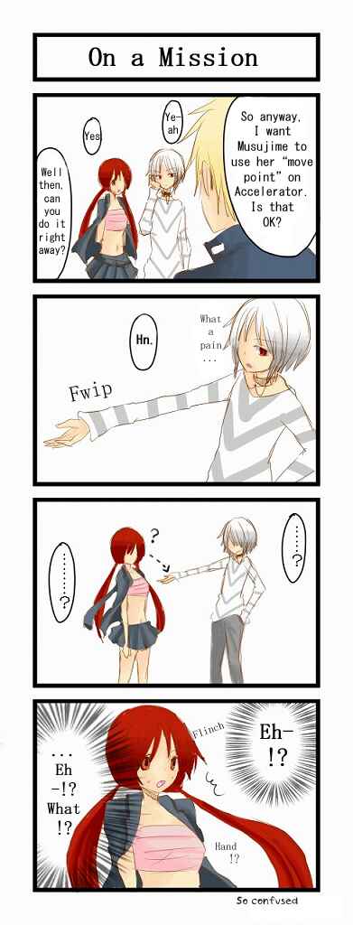 Page 3 Chapter 1 Toaru Majutsu no Index - How About Accelerator and Move Point? (Doujinshi)