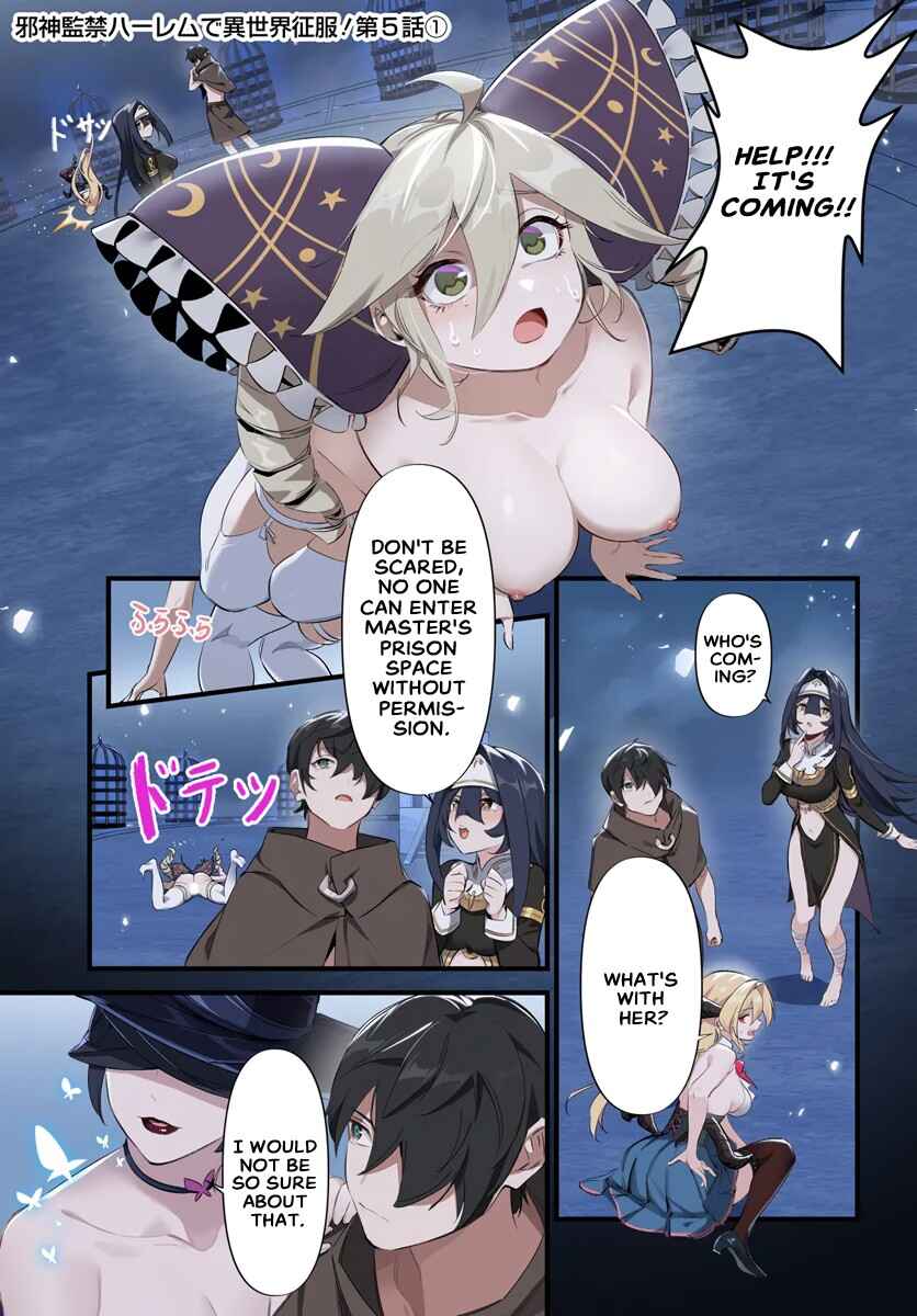 Page 1 Chapter 5.1 Jashinkankin Harem de Isekai Seifuku!