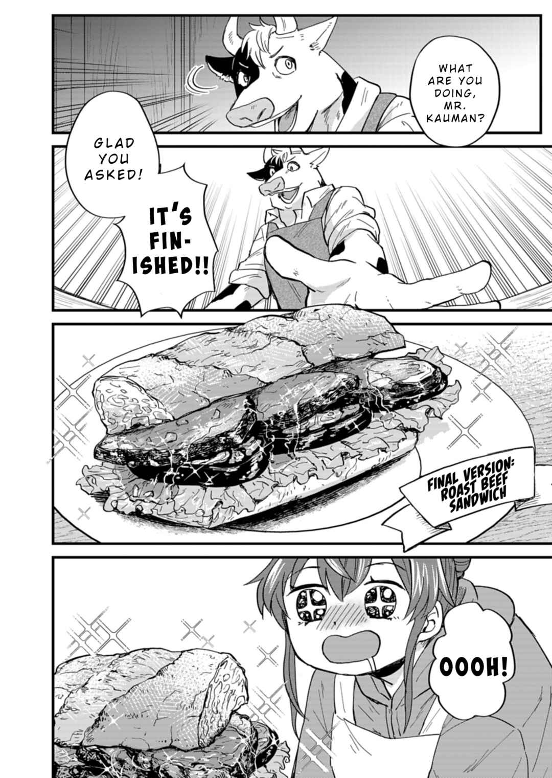 Page 16 Chapter 4 Tenkuu no Isekai Bistro-Ten ~Kanban Musume Sorano ga Oishii Shiawase Todokemasu~