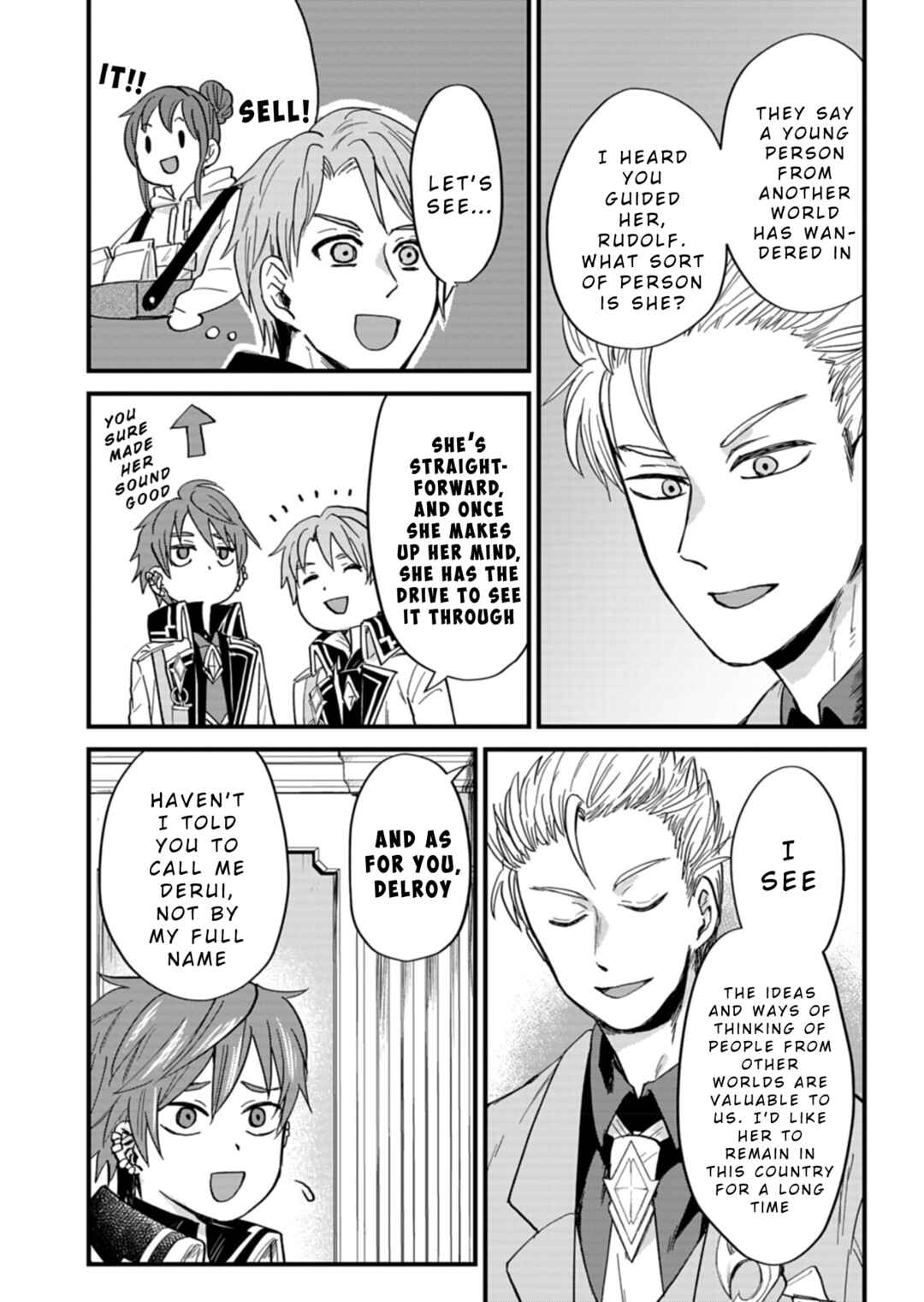 Page 4 Chapter 4 Tenkuu no Isekai Bistro-Ten ~Kanban Musume Sorano ga Oishii Shiawase Todokemasu~