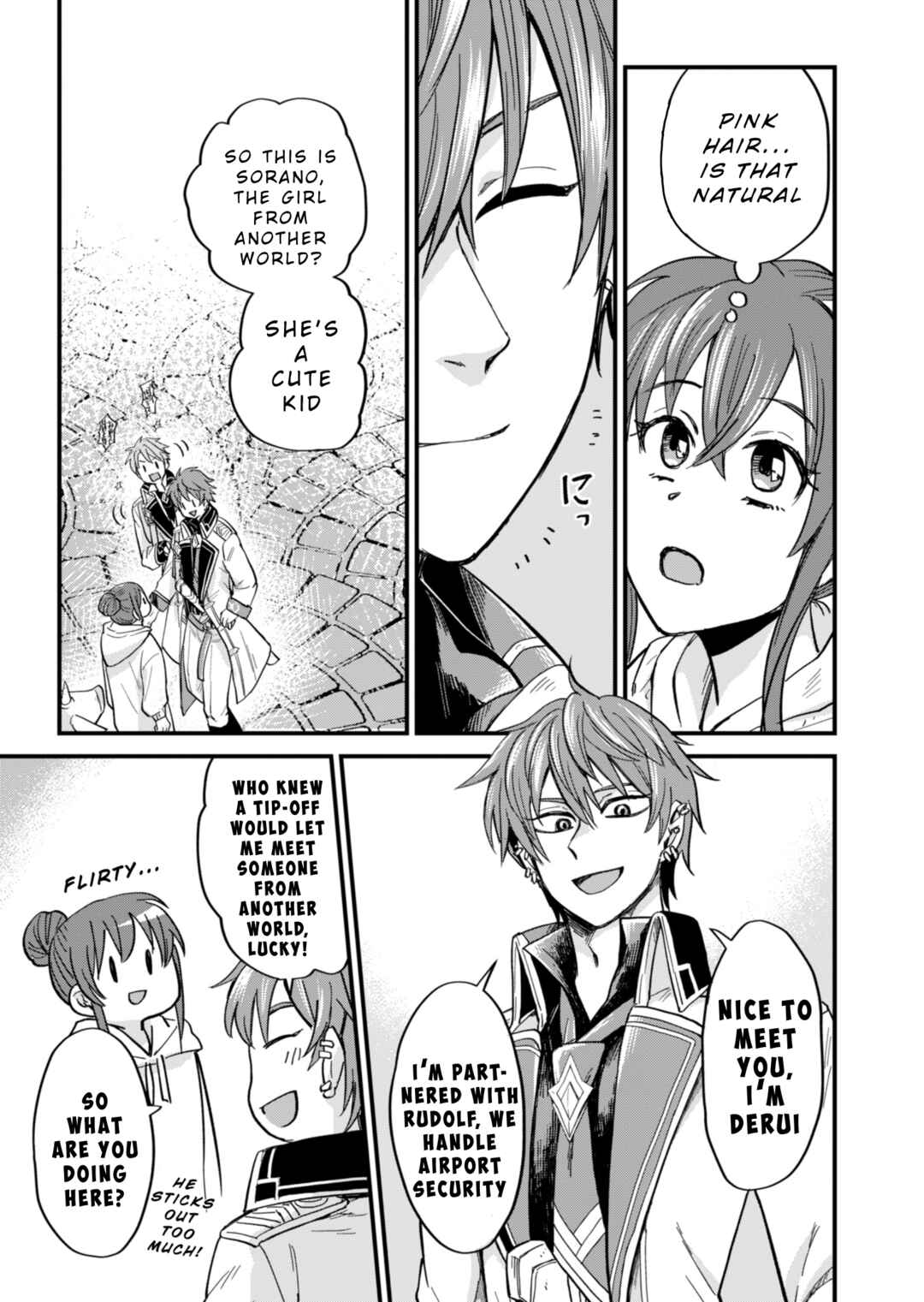 Page 13 Chapter 2 Tenkuu no Isekai Bistro-Ten ~Kanban Musume Sorano ga Oishii Shiawase Todokemasu~