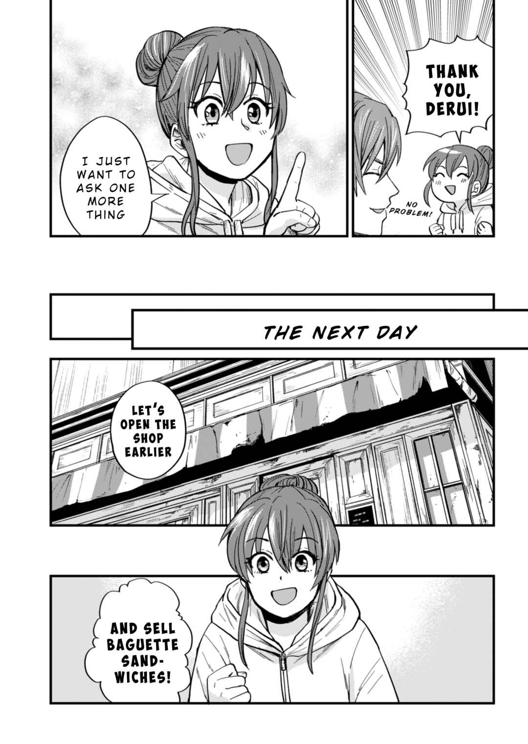 Page 22 Chapter 2 Tenkuu no Isekai Bistro-Ten ~Kanban Musume Sorano ga Oishii Shiawase Todokemasu~