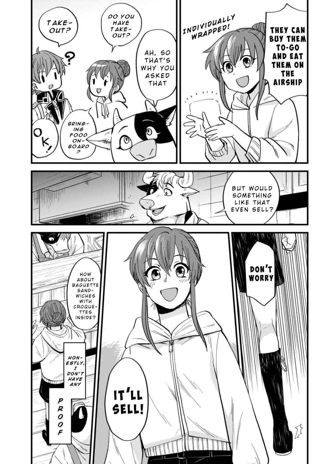 Page 24 Chapter 2 Tenkuu no Isekai Bistro-Ten ~Kanban Musume Sorano ga Oishii Shiawase Todokemasu~