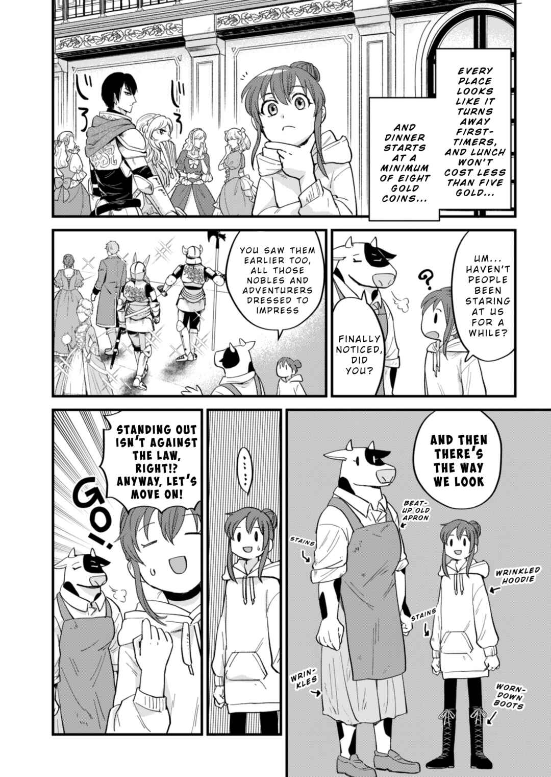 Page 8 Chapter 2 Tenkuu no Isekai Bistro-Ten ~Kanban Musume Sorano ga Oishii Shiawase Todokemasu~