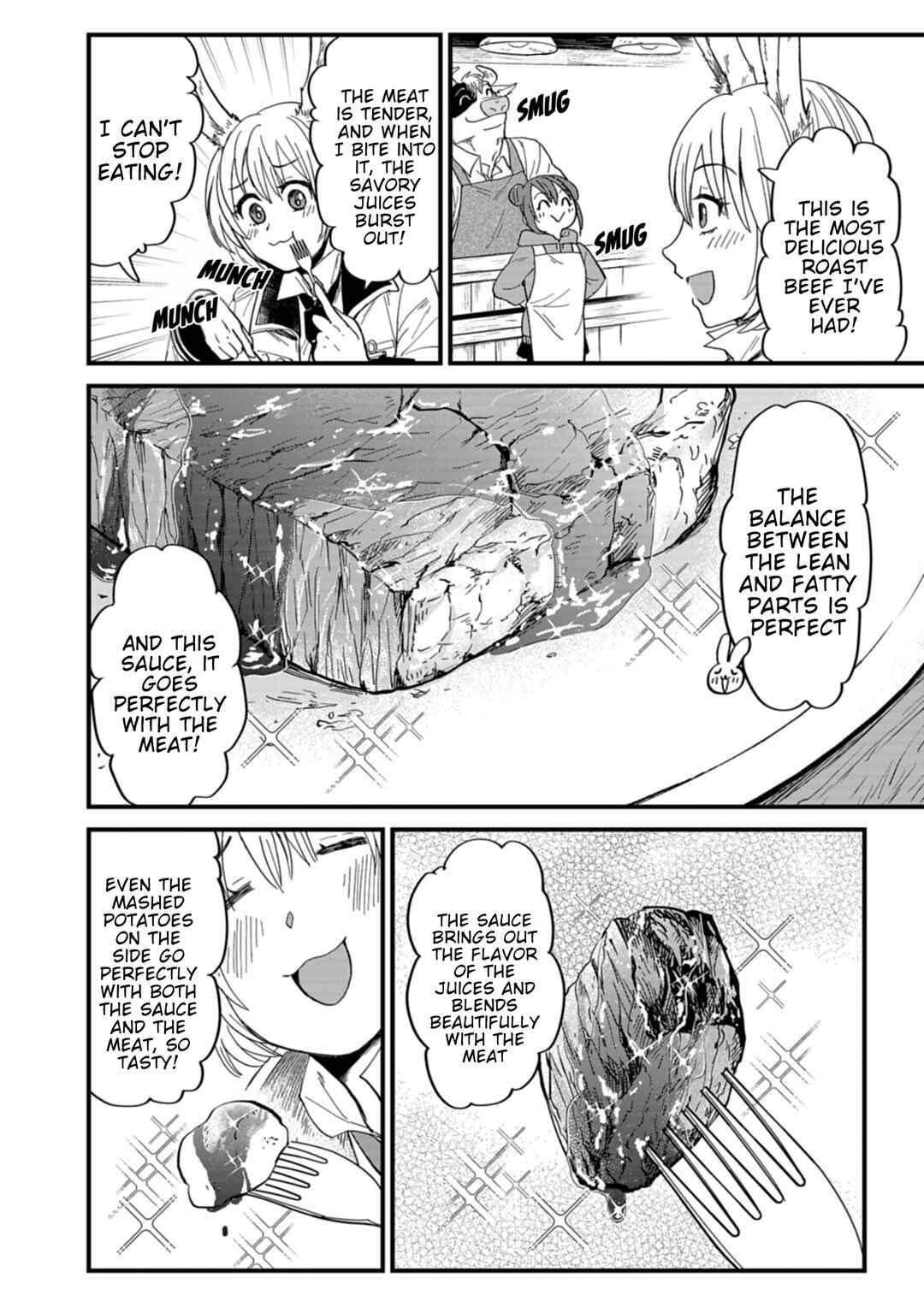 Page 12 Chapter 5 Tenkuu no Isekai Bistro-Ten ~Kanban Musume Sorano ga Oishii Shiawase Todokemasu~