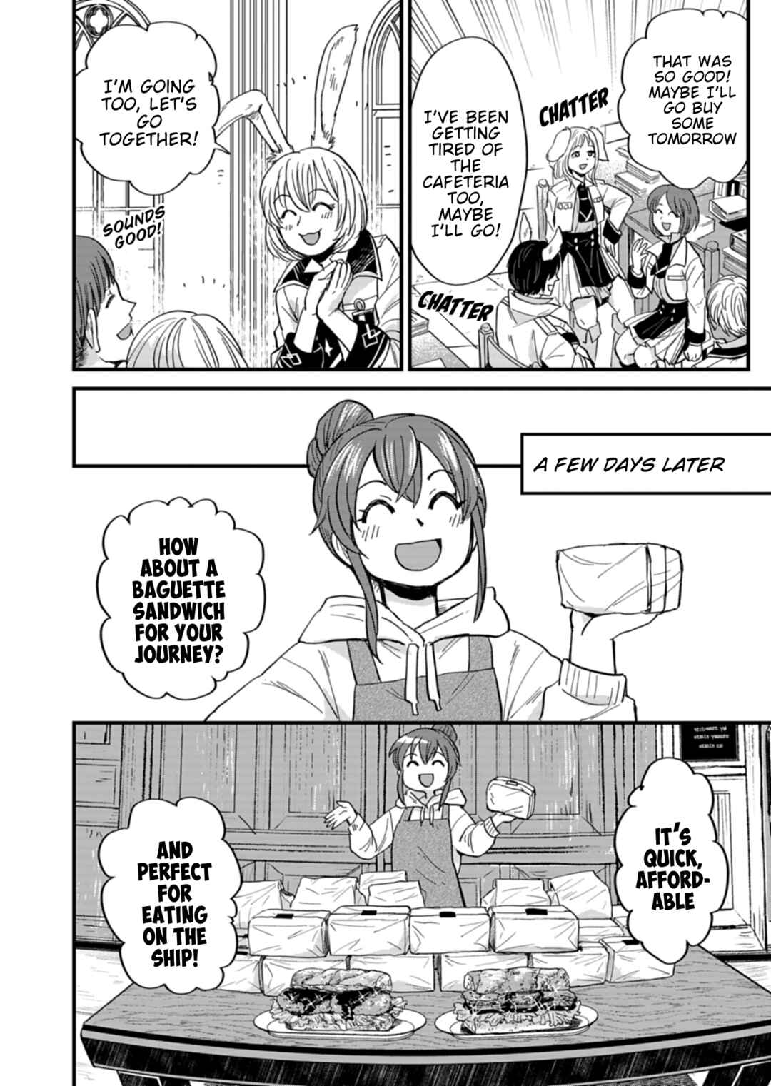 Page 18 Chapter 5 Tenkuu no Isekai Bistro-Ten ~Kanban Musume Sorano ga Oishii Shiawase Todokemasu~