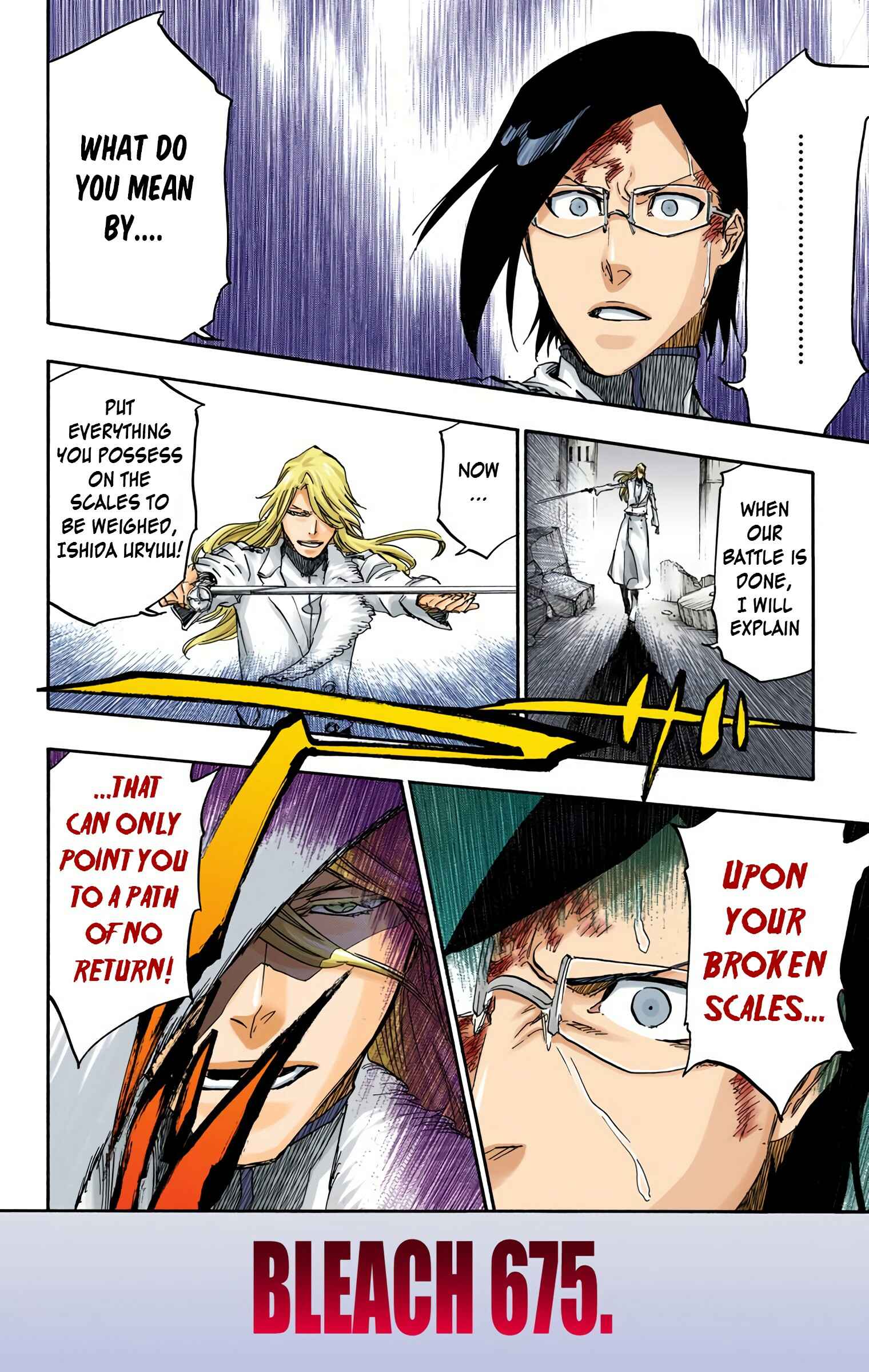 Page 8 Chapter 675 Bleach (Official Colored)
