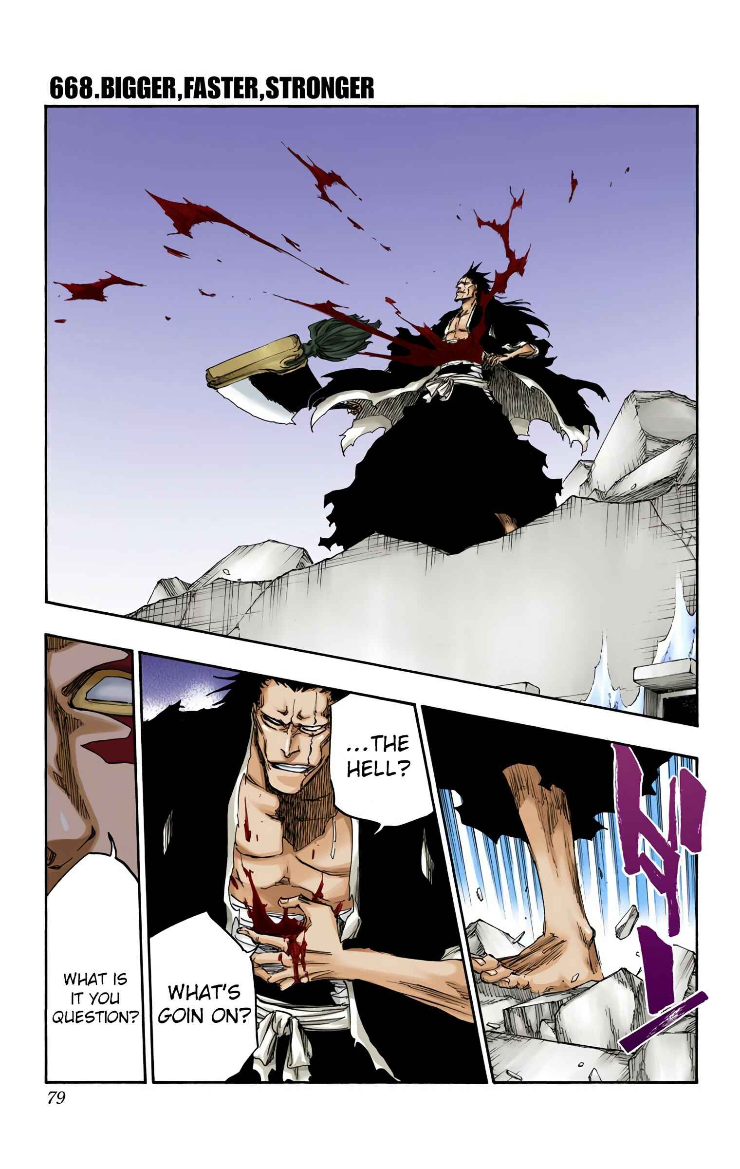 Page 1 Chapter 668 Bleach (Official Colored)