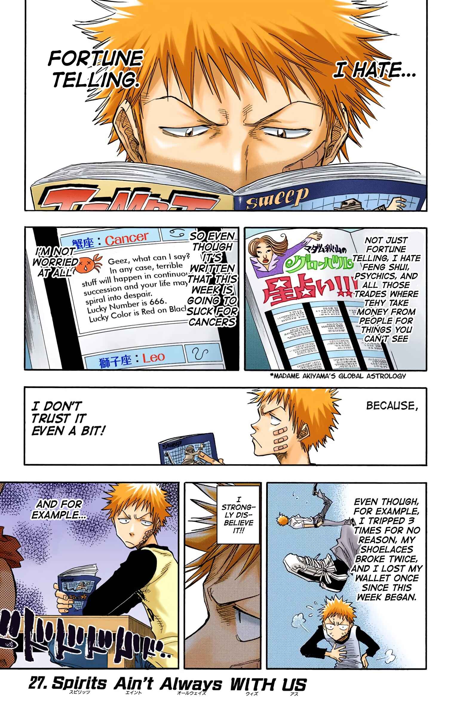 Page 1 Chapter 27 Bleach (Official Colored)
