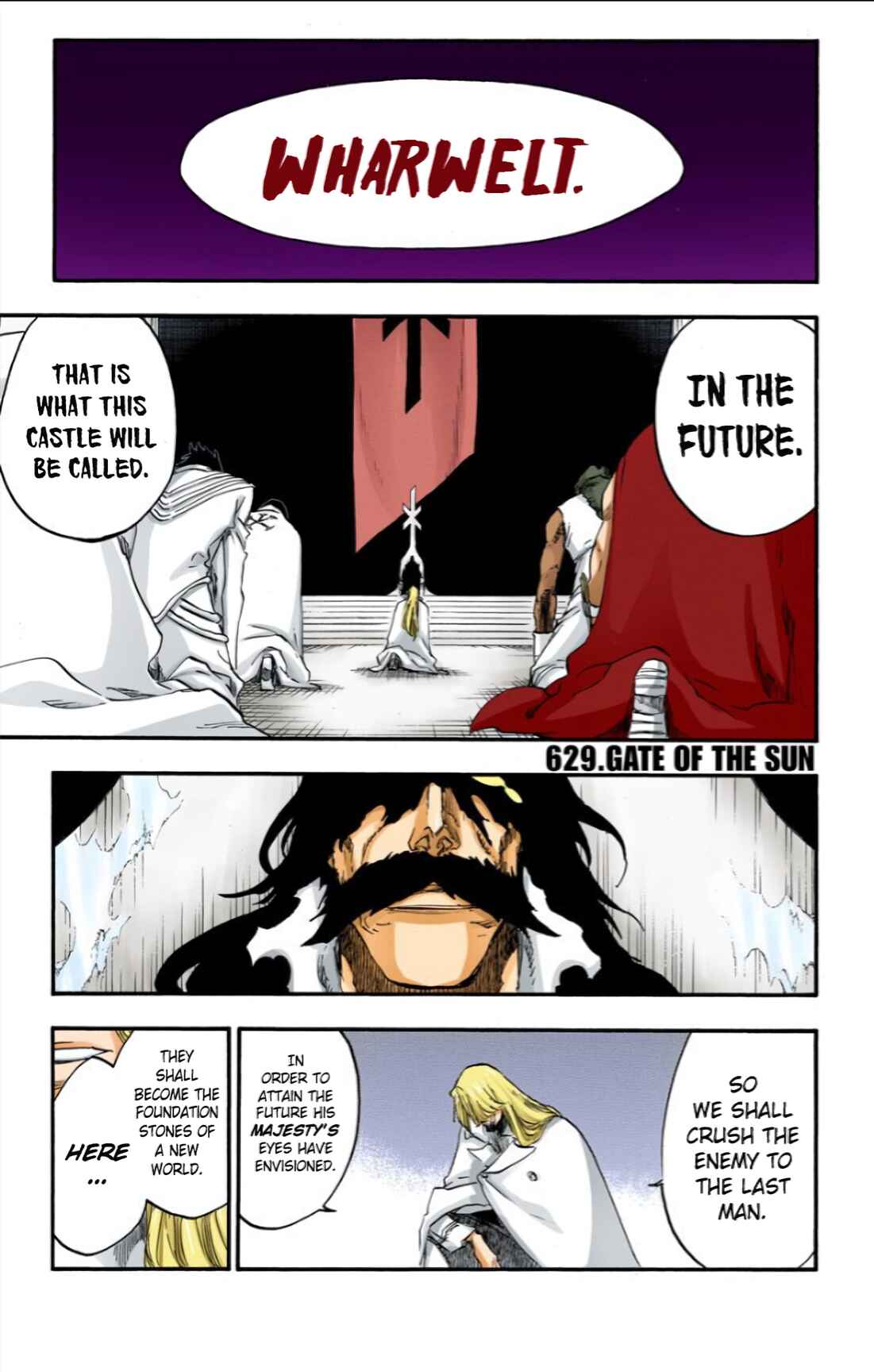 Page 1 Chapter 629 Bleach (Official Colored)