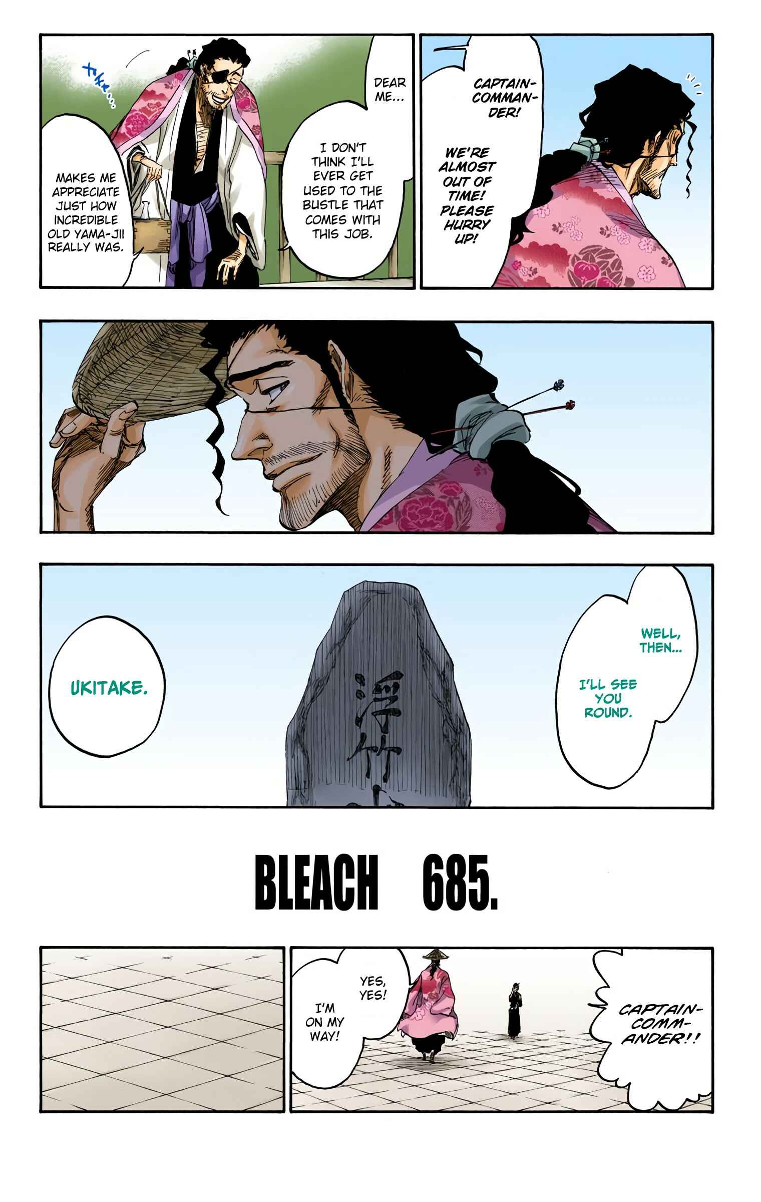 Page 5 Chapter 685 Bleach (Official Colored)