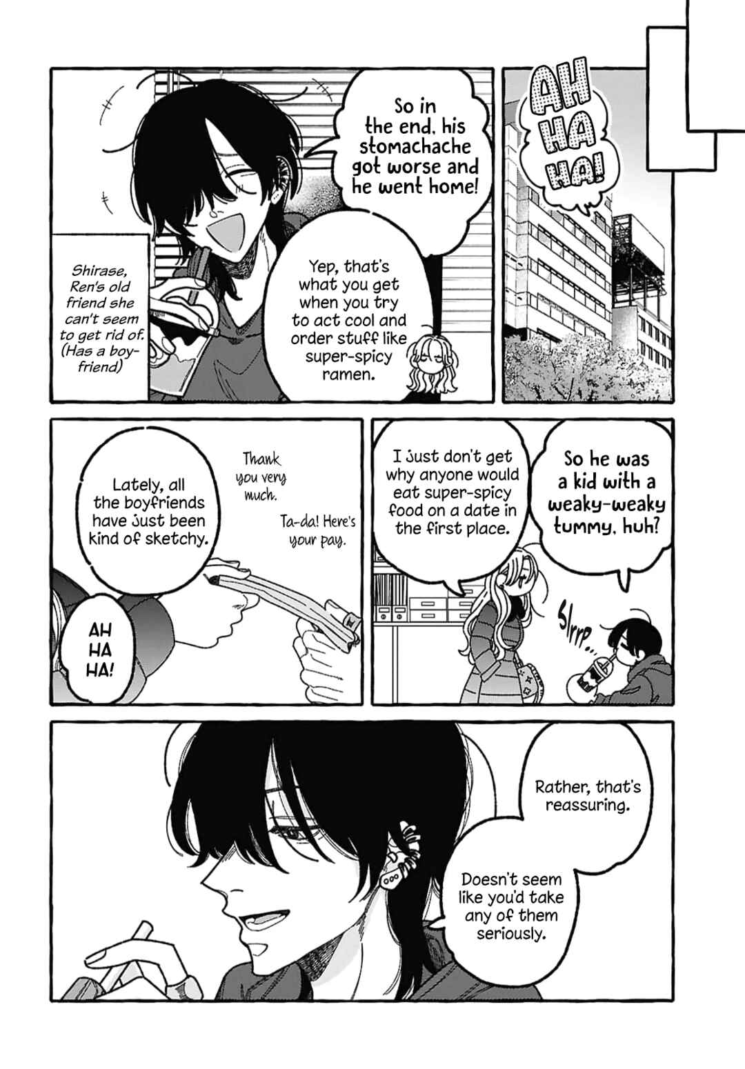 Page 8 Chapter 1 Kimi no Sei Nan Dakara, Sekinin Totte yo ne.