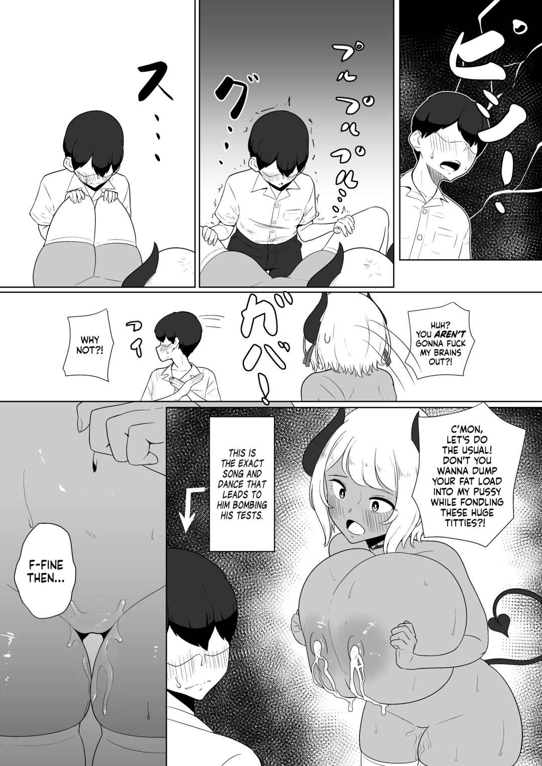 Page 22 Chapter Unknown_32f2 Milking My Succubus Childhood Friend?! - Begging To Be Wrung Out After School!