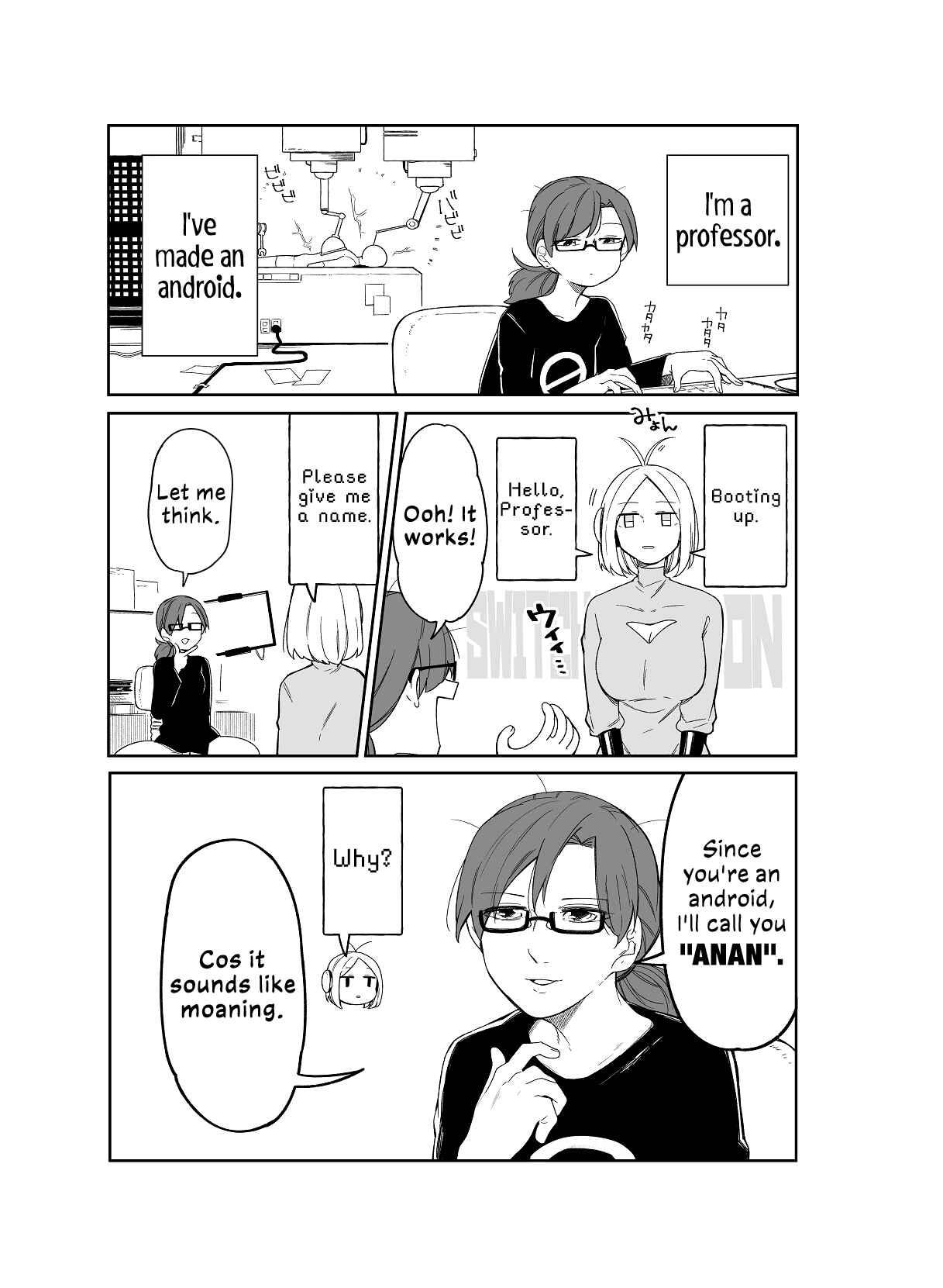 Page 1 Chapter 1 Perverted Professor and Android