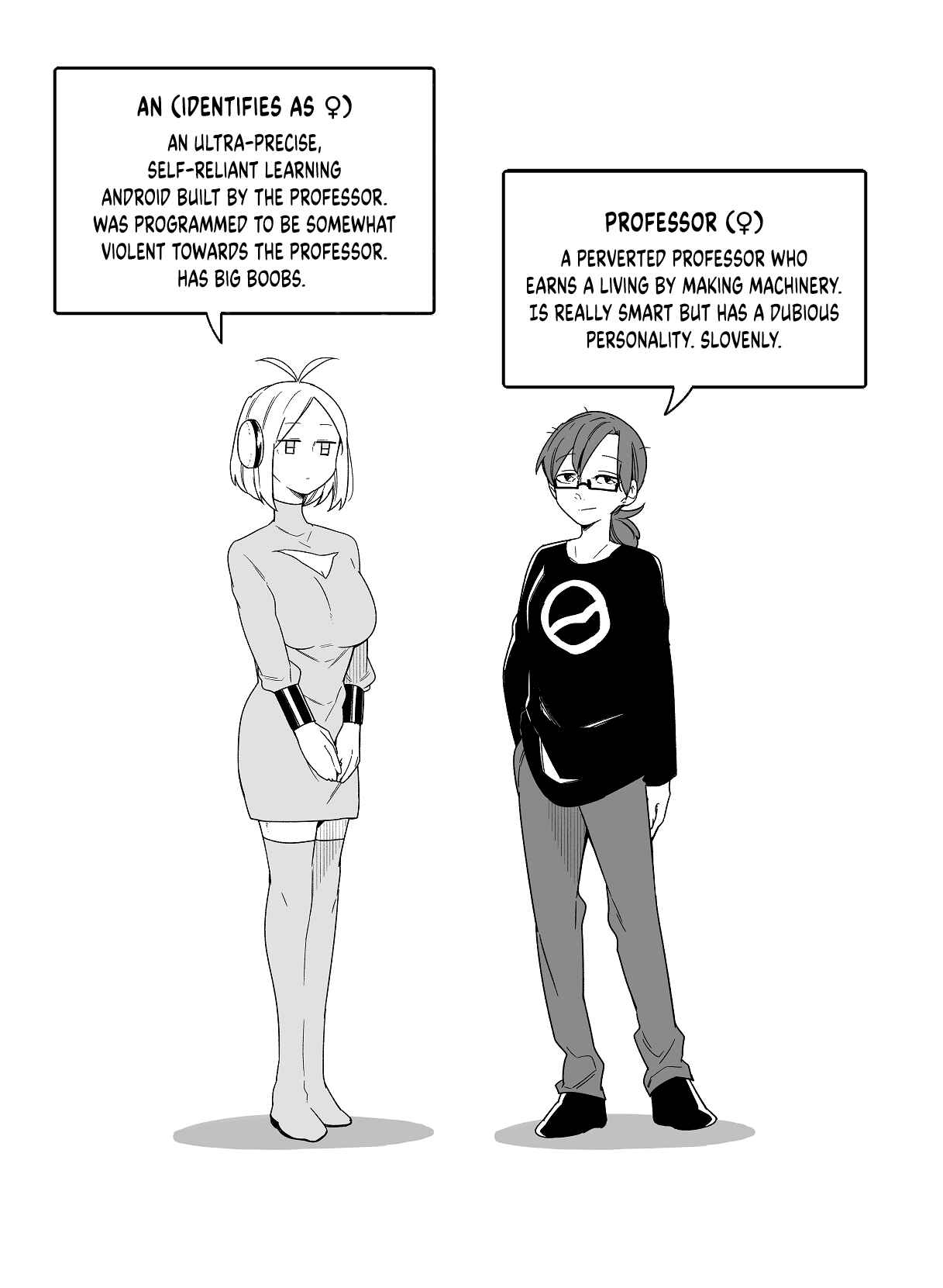 Page 5 Chapter 1 Perverted Professor and Android