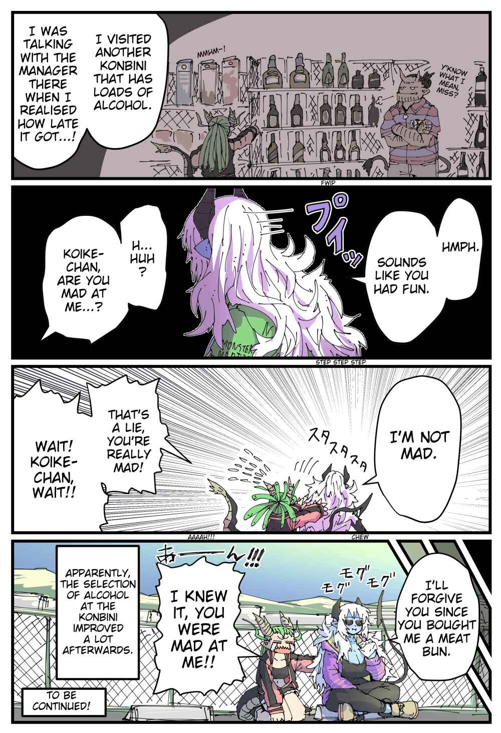Page 2 Chapter 9 A Blue-Skinned Convenience Store Worker and Her Pals