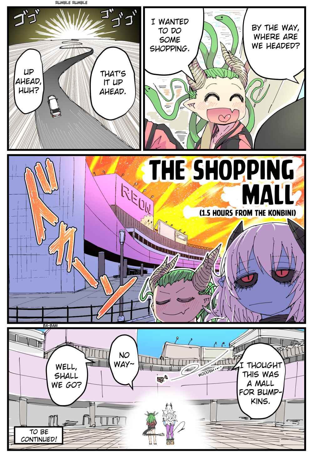 Page 2 Chapter 6 A Blue-Skinned Convenience Store Worker and Her Pals
