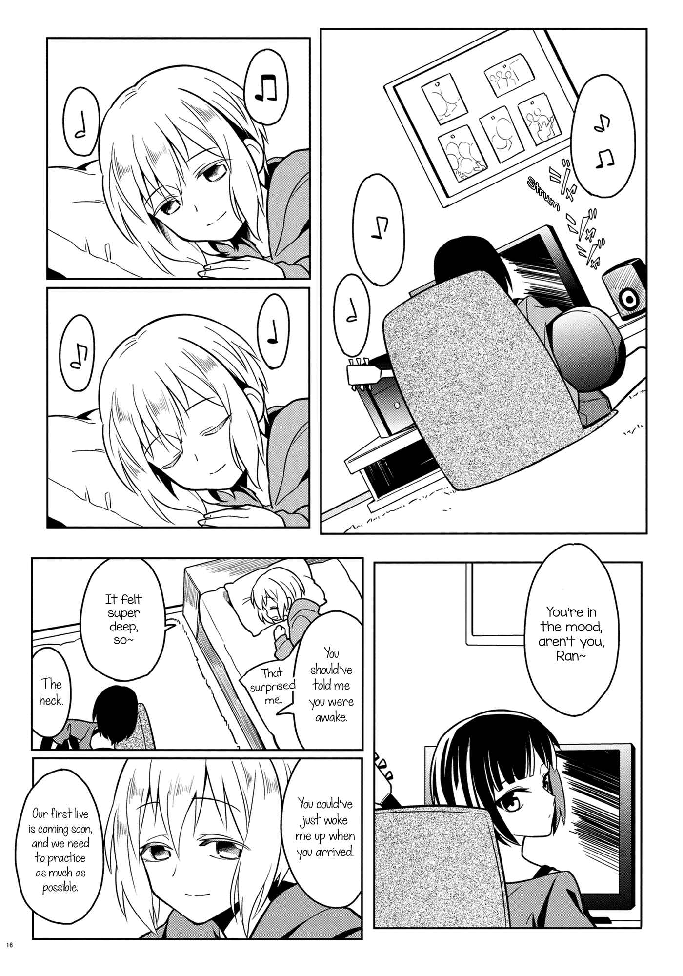 Page 16 Chapter Unknown_f1c4 BanG Dream! - The same sound we make (Doujinshi)