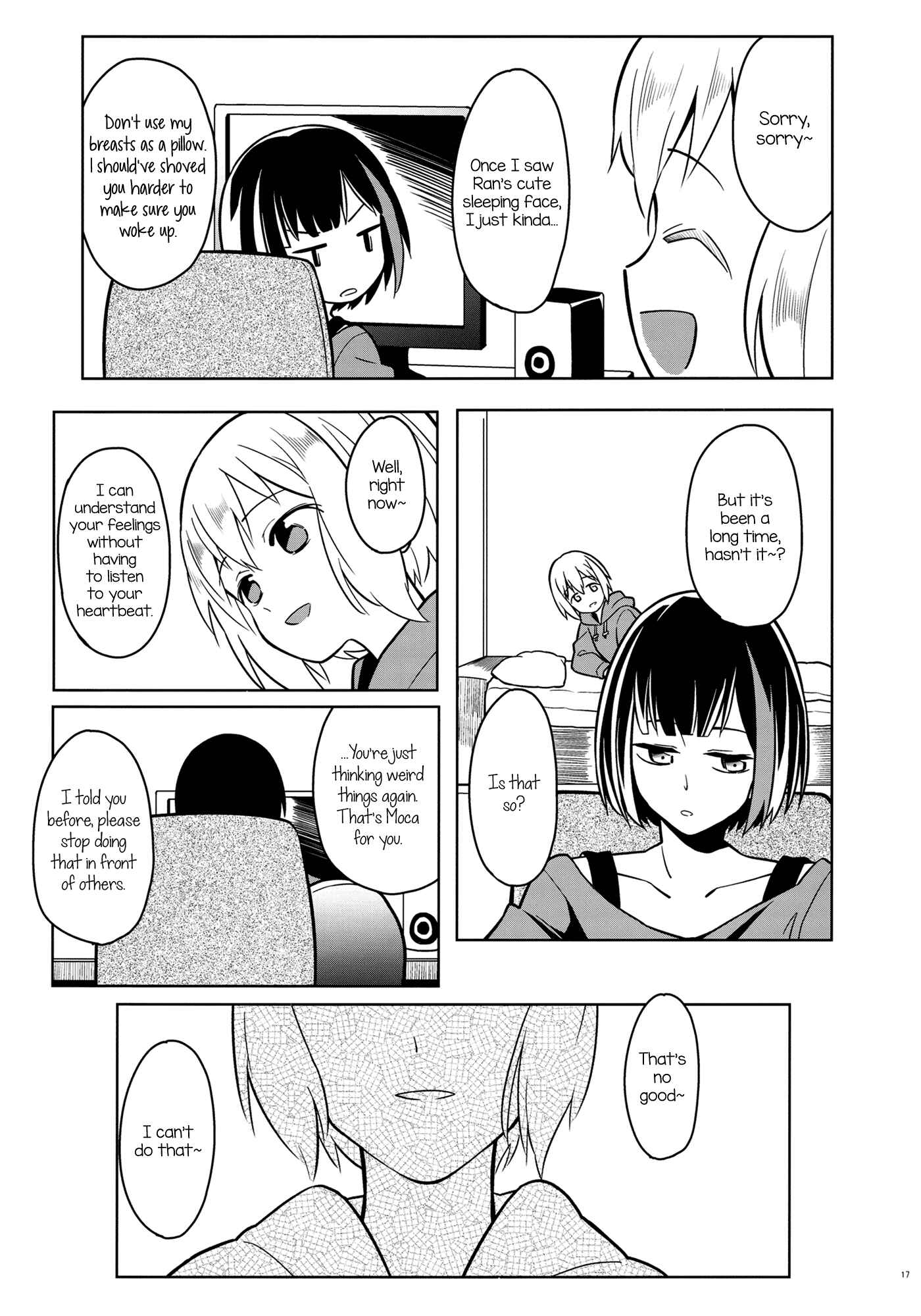 Page 17 Chapter Unknown_f1c4 BanG Dream! - The same sound we make (Doujinshi)