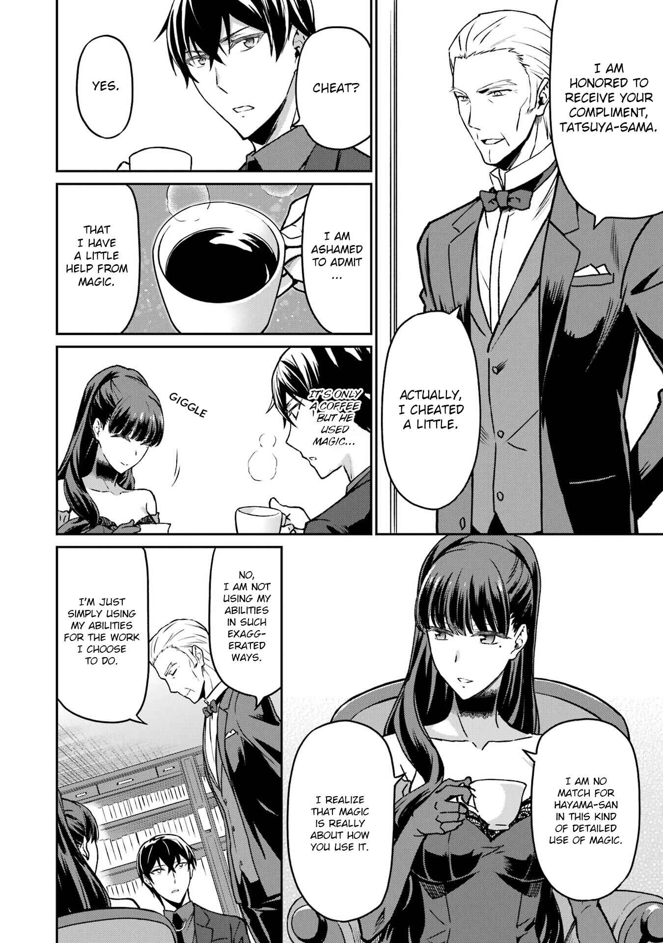 Page 8 Chapter 19 Mahouka Koukou no Rettousei - Yotsuba Keishou-hen