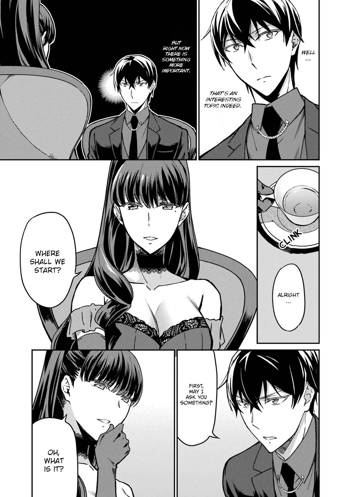 Page 9 Chapter 19 Mahouka Koukou no Rettousei - Yotsuba Keishou-hen