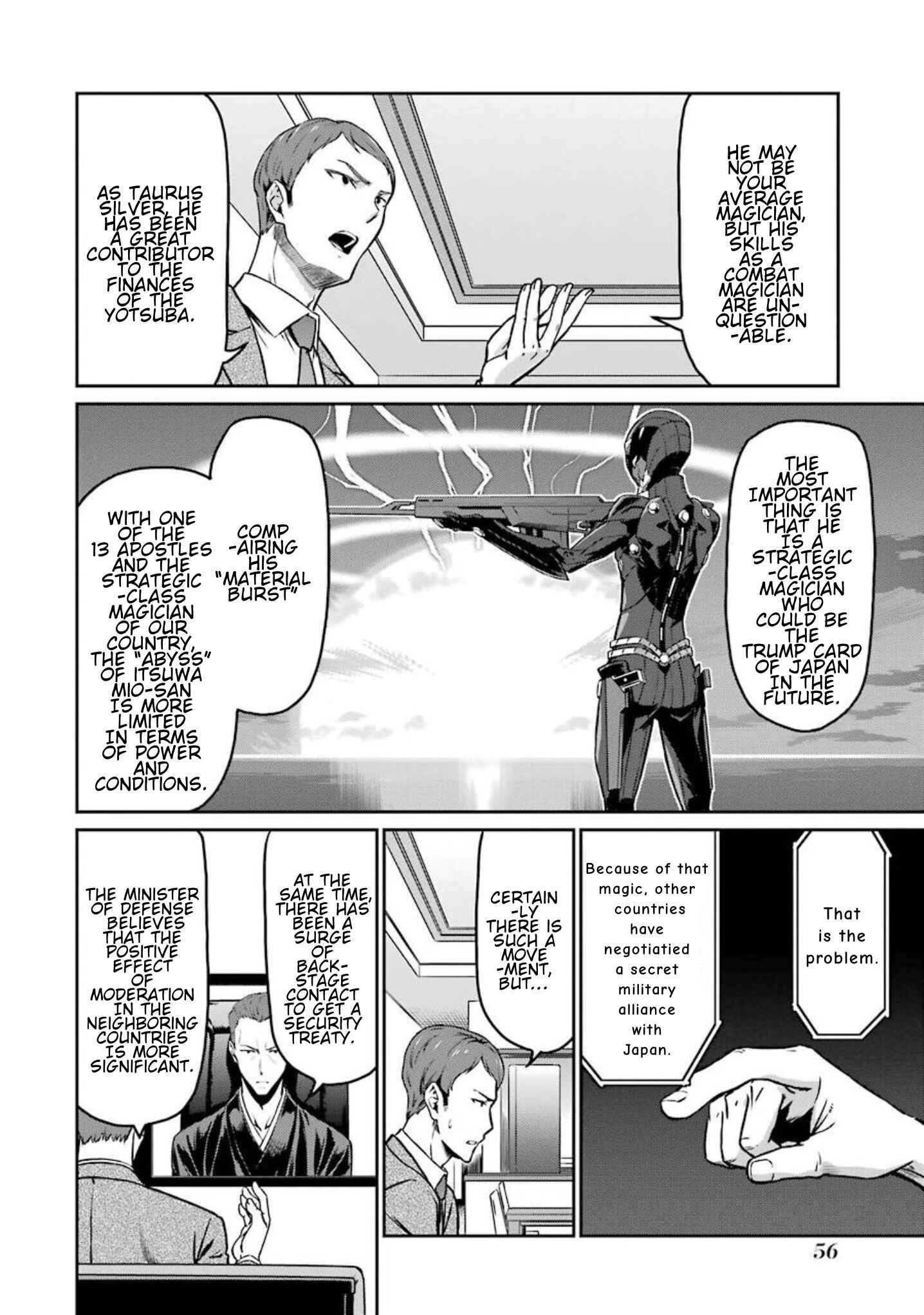 Page 10 Chapter 3 Mahouka Koukou no Rettousei - Yotsuba Keishou-hen