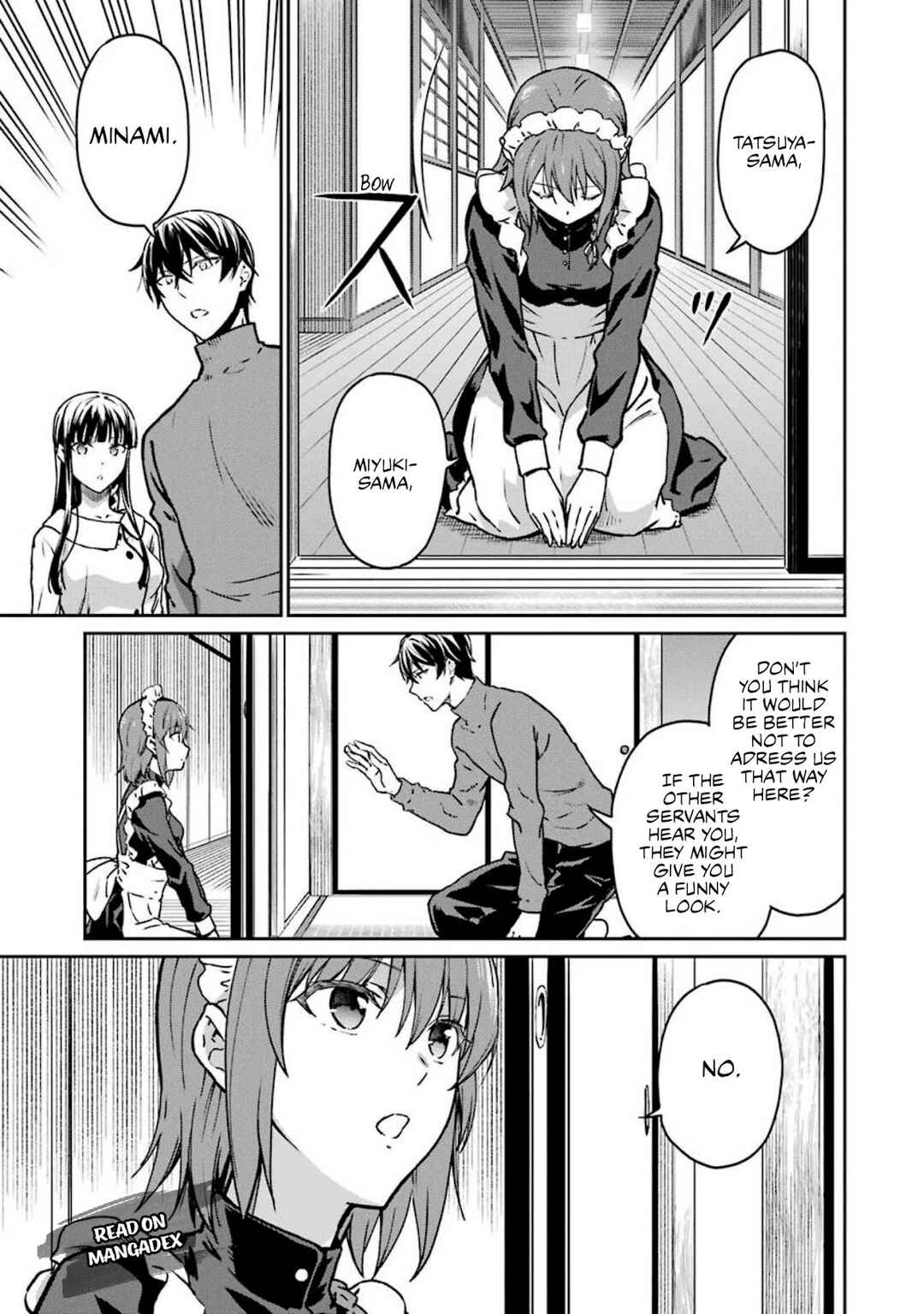 Page 17 Chapter 12 Mahouka Koukou no Rettousei - Yotsuba Keishou-hen